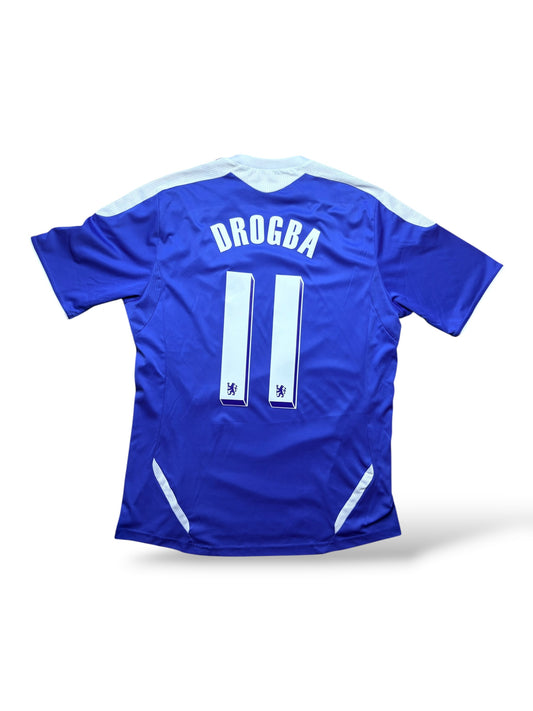 Chelsea London FC 2011-12 Heimtrikot Didier Drogba 11 Gr. L