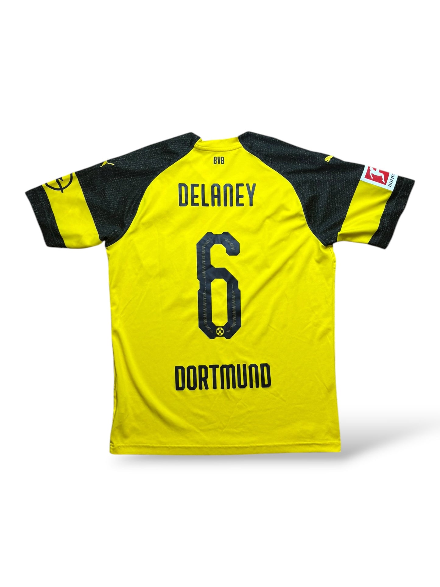 Puma Borussia Dortmund 2018-19 Heimtrikot 6 Delaney Gr. L BVB