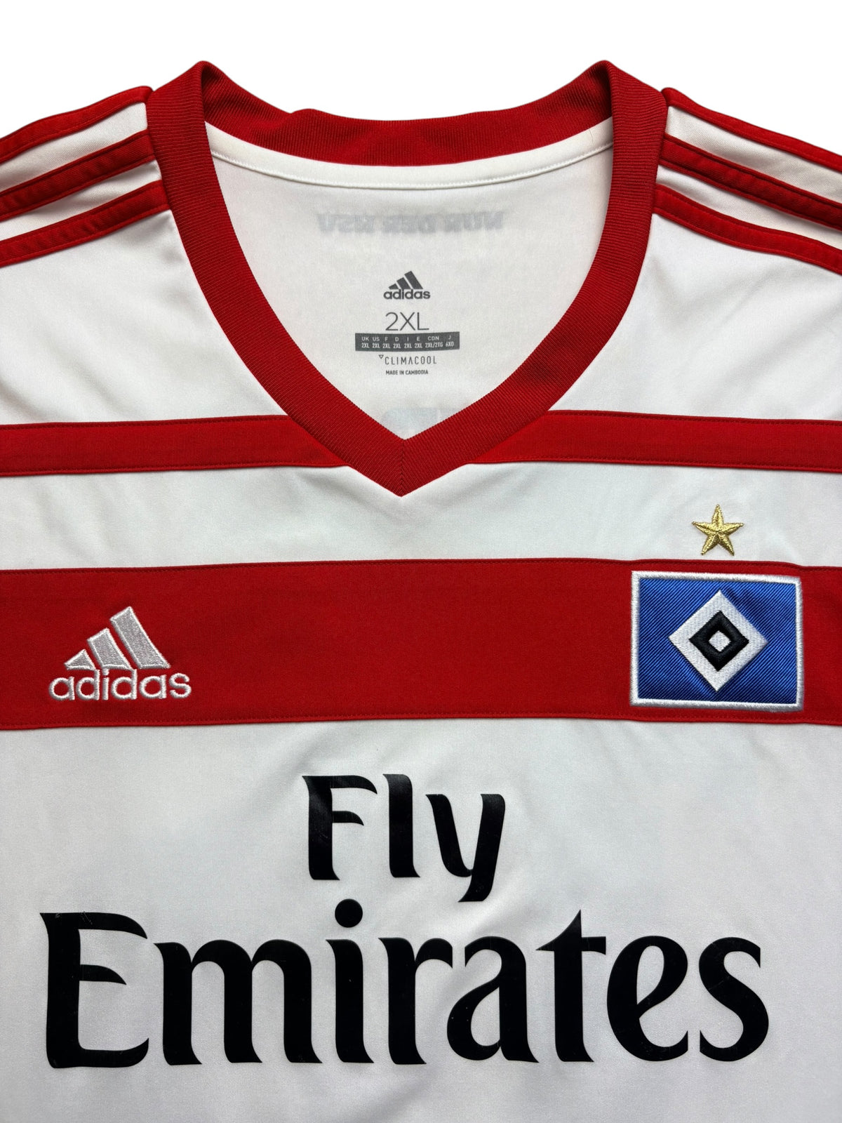 HSV 2017-18 Heimtrikot Waldschmidt 15 Gr. XXL – Bild 2