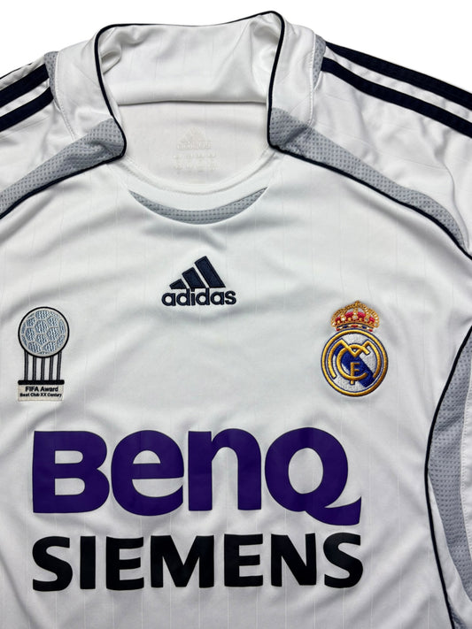 Real Madrid 2006-07 Heimtrikot Gr. L – Bild 2
