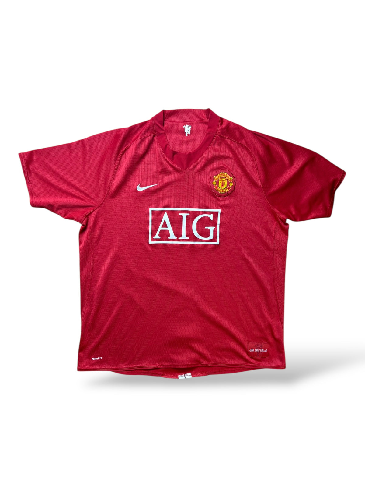 Nike Manchester United 2007-09 Heimtrikot 7 Ronaldo Gr. XXL – Bild 2