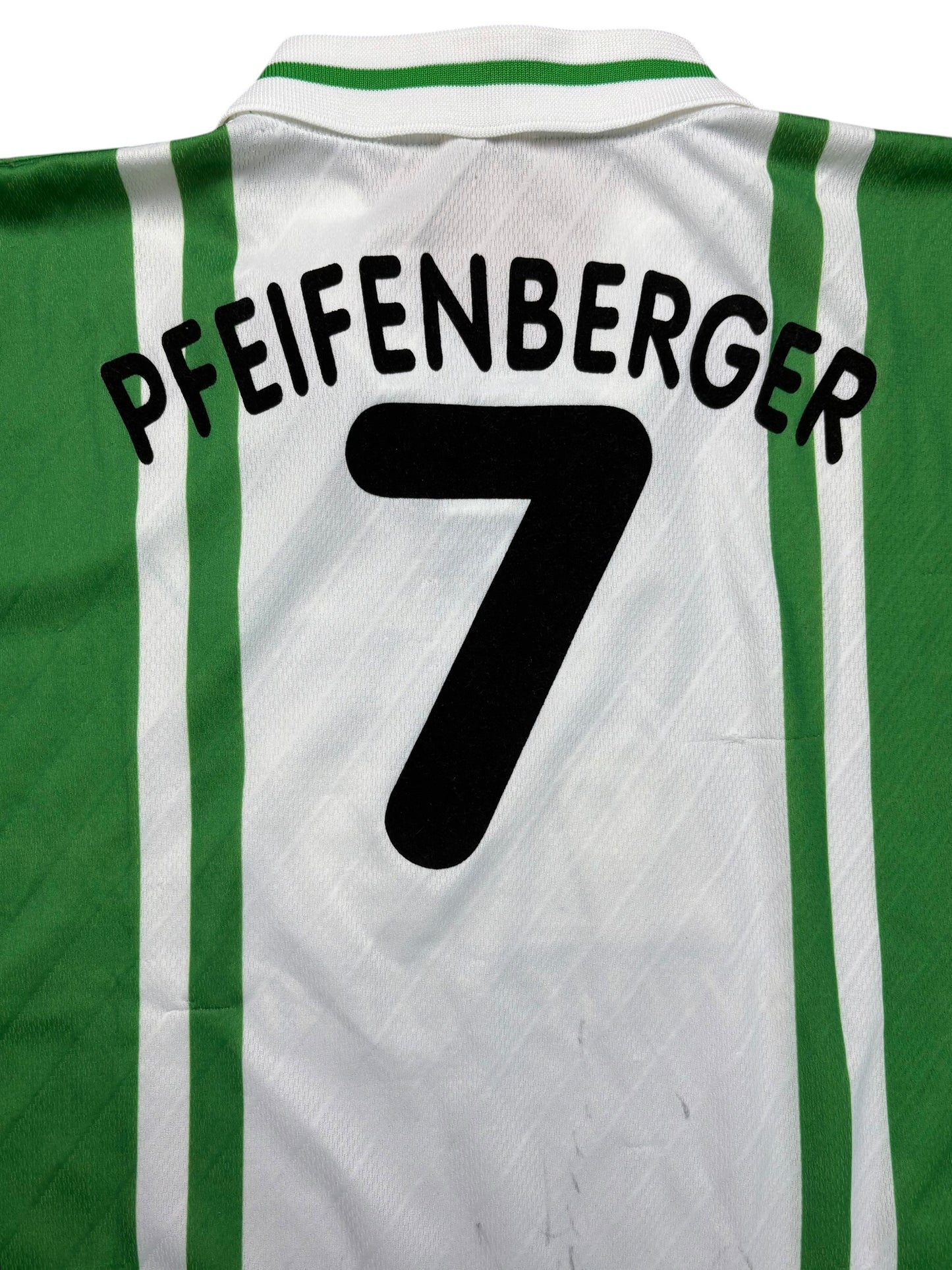 Puma SV Werder Bremen 1996-97 Heimtrikot 17 Pfeiffenberger Langarm Gr. L