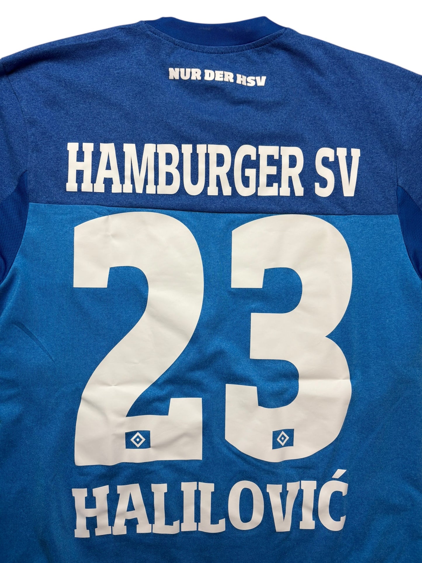 Adidas HSV 2015-16 Auswärtstrikot Gr. 5 (S/M) 23 Halilovic Spielerversion