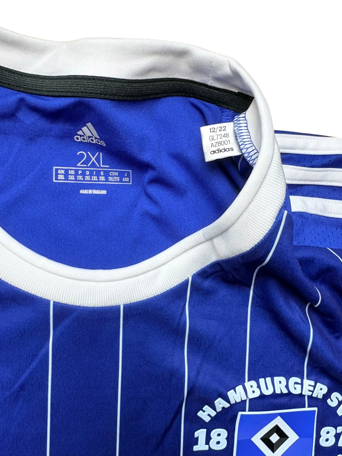HSV 2022-23 Supporters Club Sondertrikot Gr. XXL Hamburger SV – Bild 6