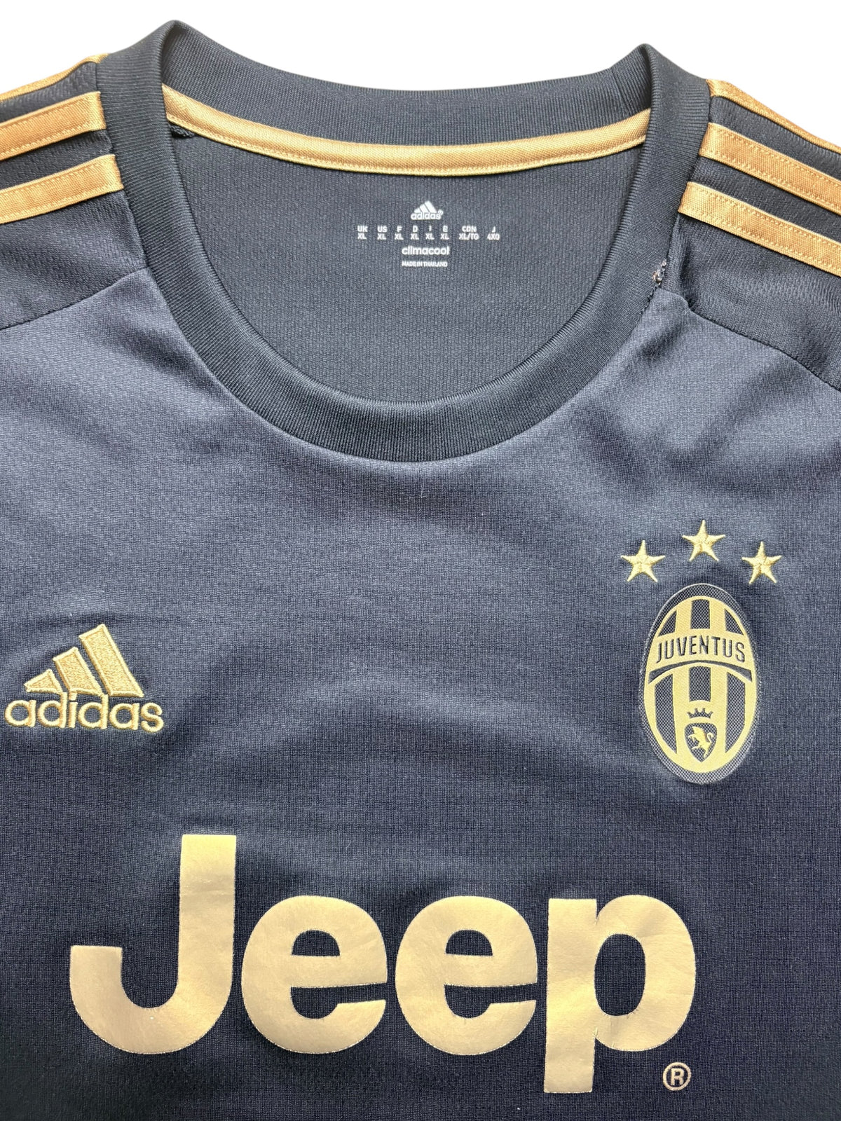 Juventus Turin 2015-16 Drittes Trikot Pogba 10 Gr. XL – Bild 4