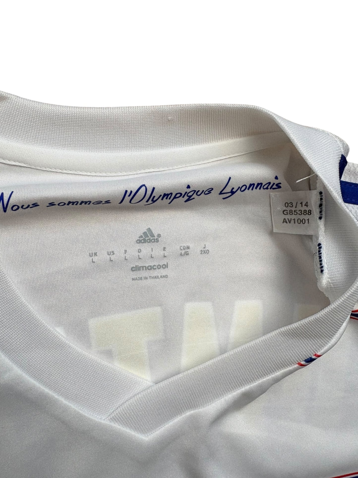 Olympique Lyonnais 2015-16 Heimtrikot Langarm Umtiti 23 Gr. L