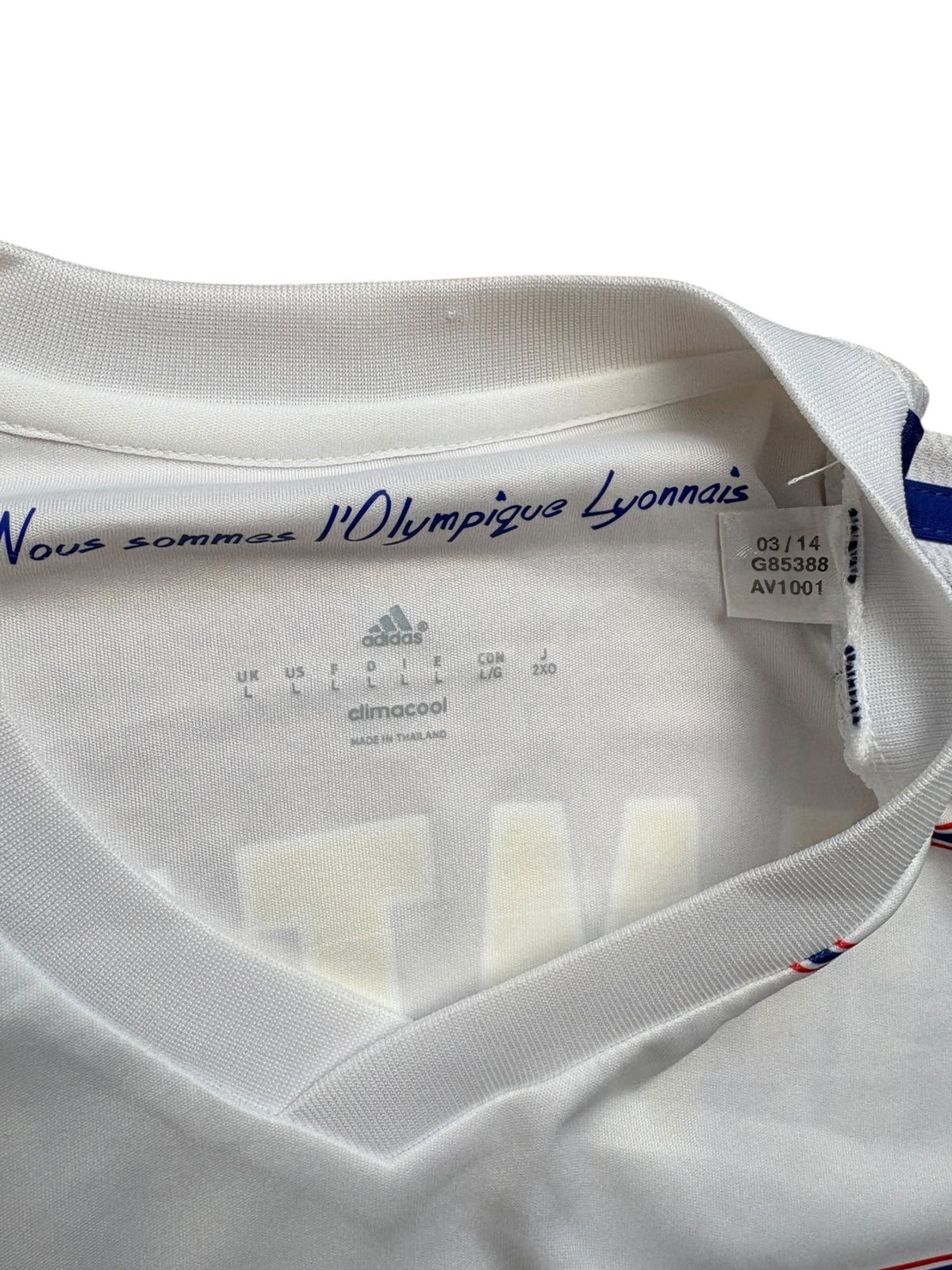 Olympique Lyonnais 2015-16 Heimtrikot Langarm Umtiti 23 Gr. L – Bild 5