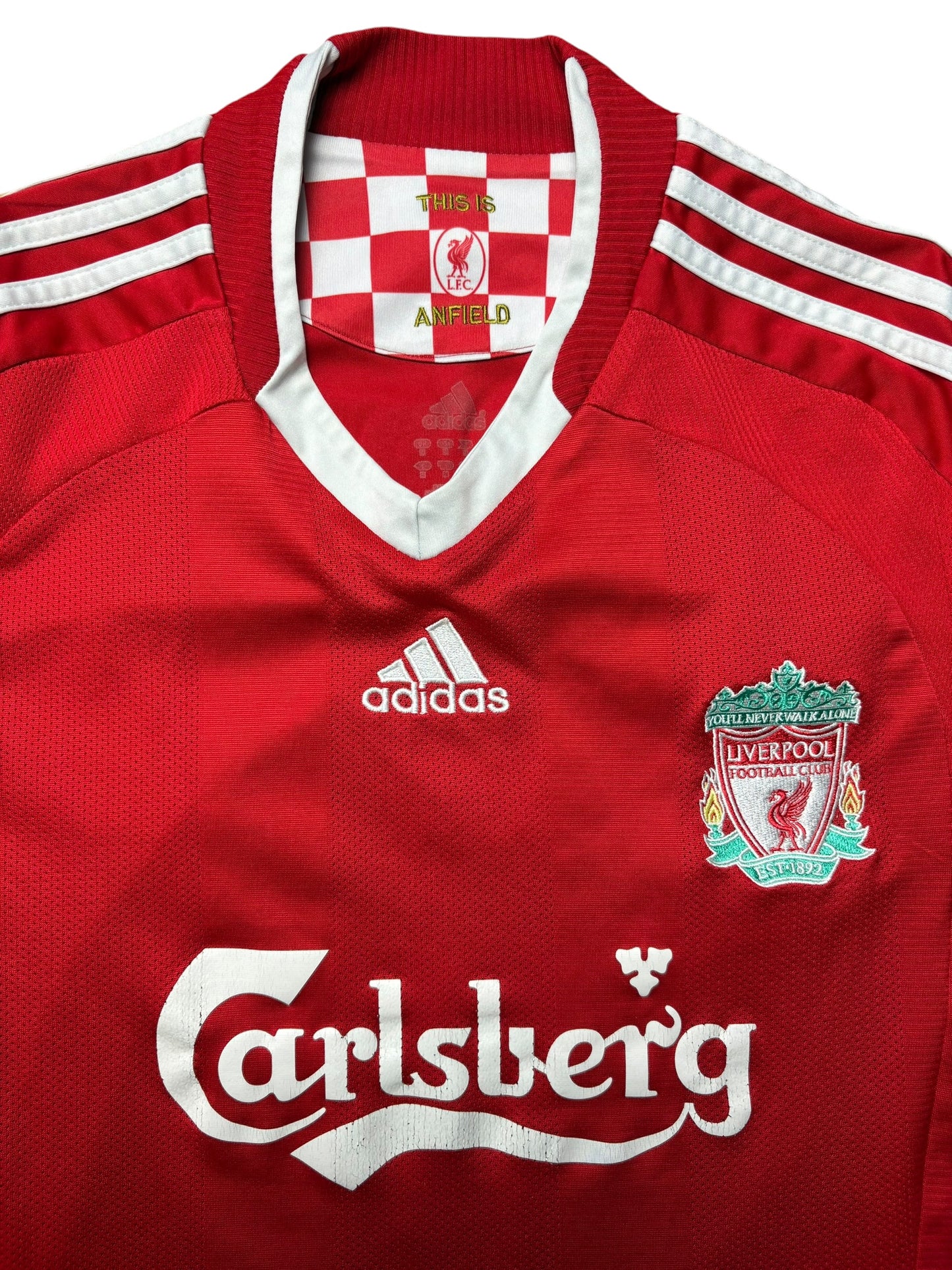 Adidas Liverpool FC 2008-10 Heimtrikot 9 Torres Gr. M
