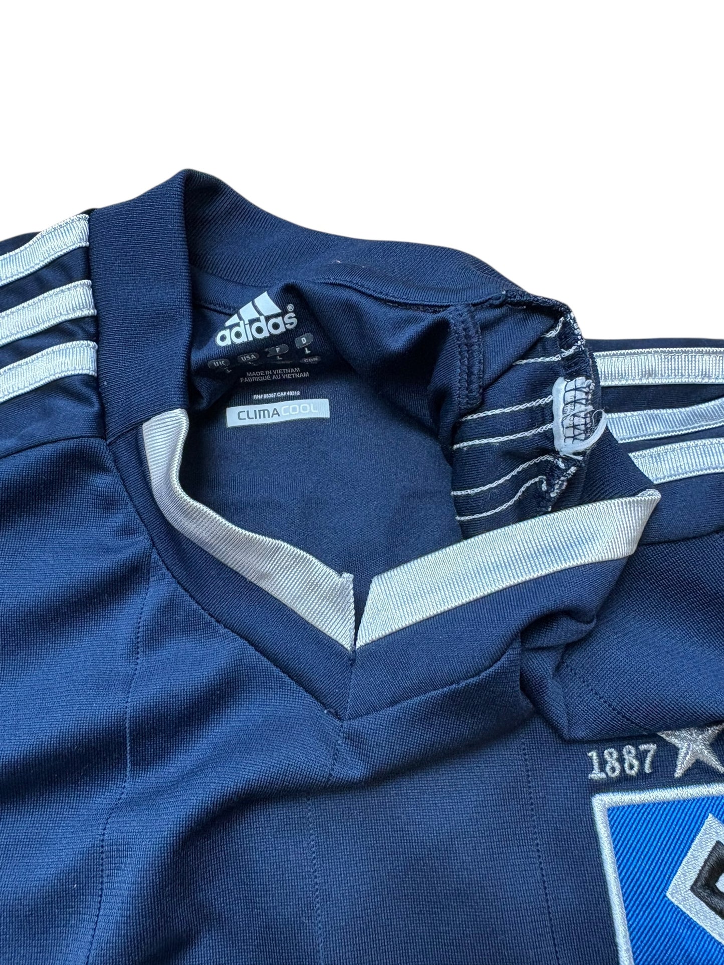 Adidas HSV 2012-13 Auswärts Trikot Gr. L 23 Van der Vaart Hamburger SV