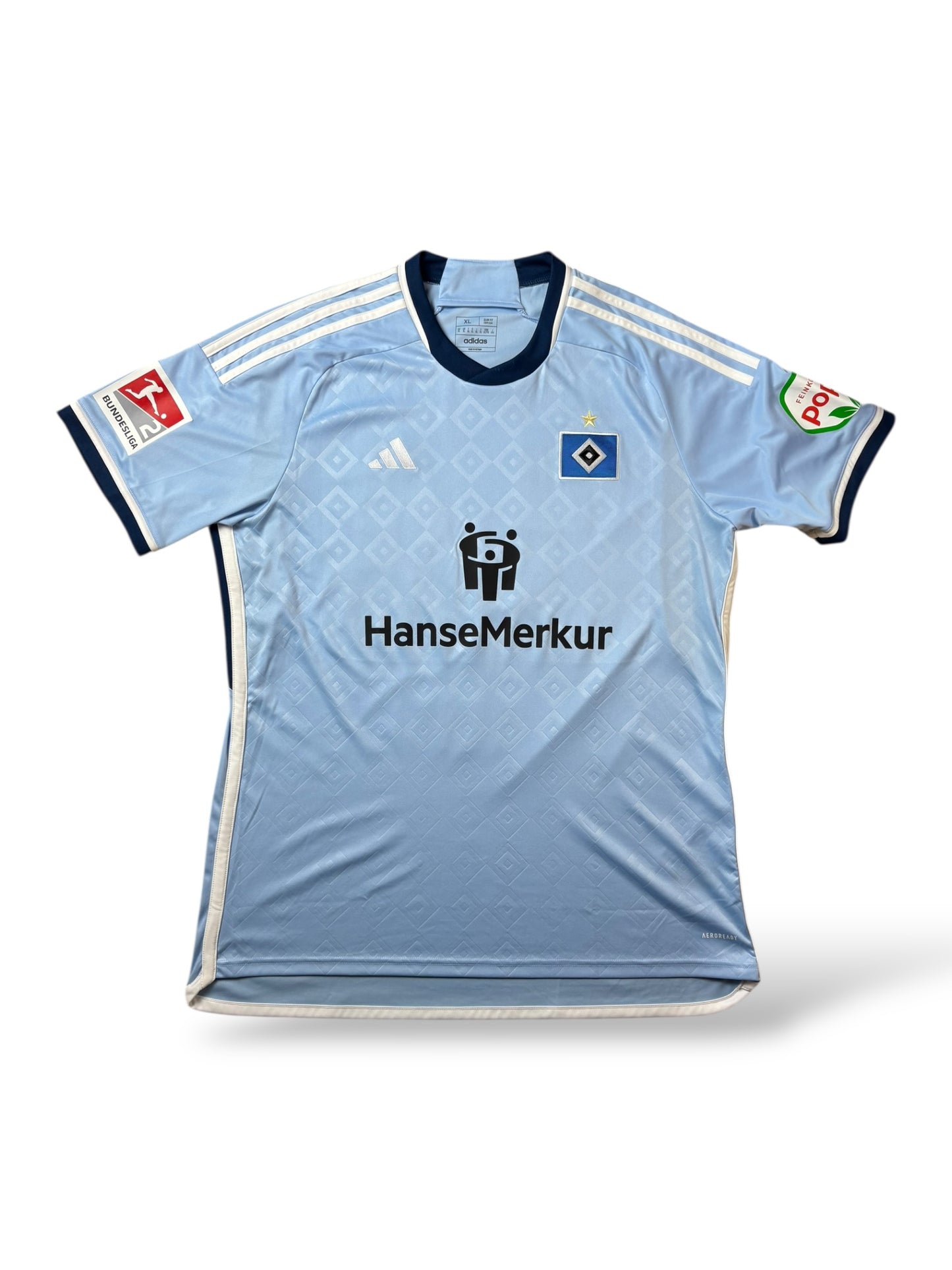 Adidas HSV 2023-24 Auswärts-Trikot 14 Reis Gr. XL Hamburger SV