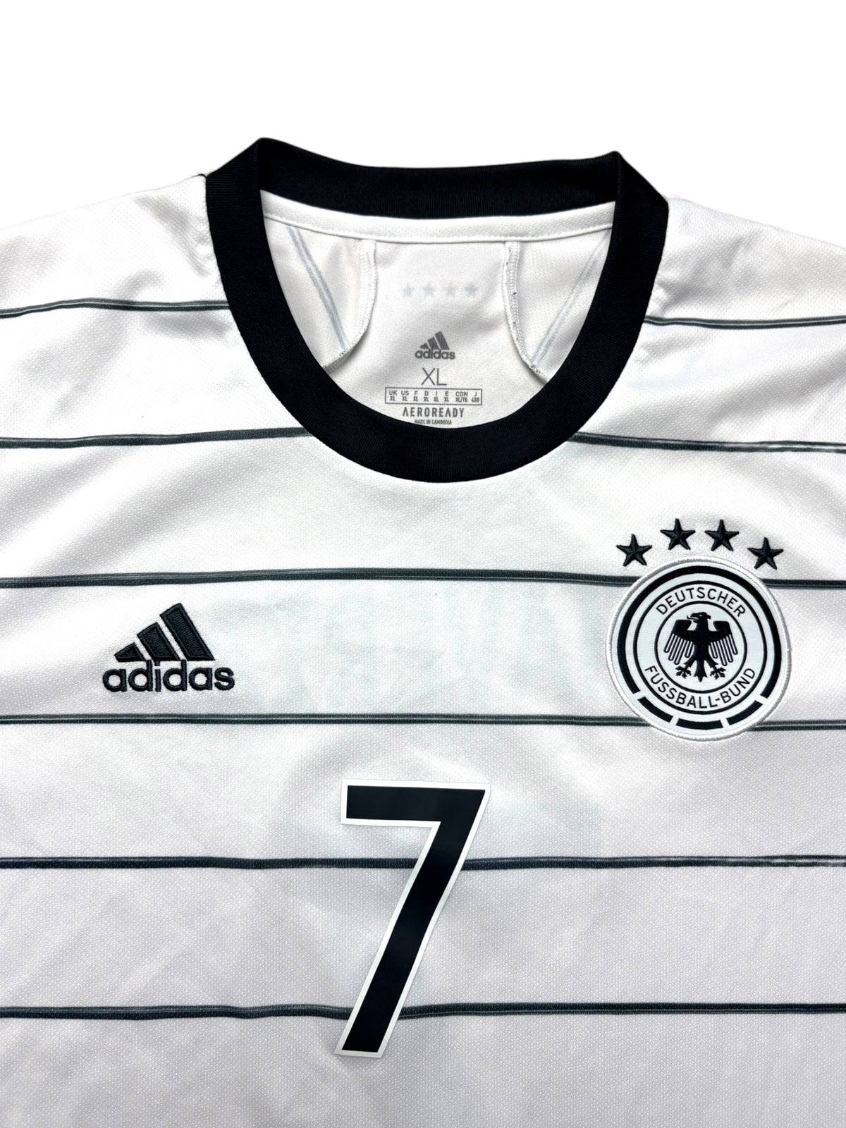 DFB 2020-21 Heimtrikot Havertz 7 Deutschland Gr. XL – Bild 4