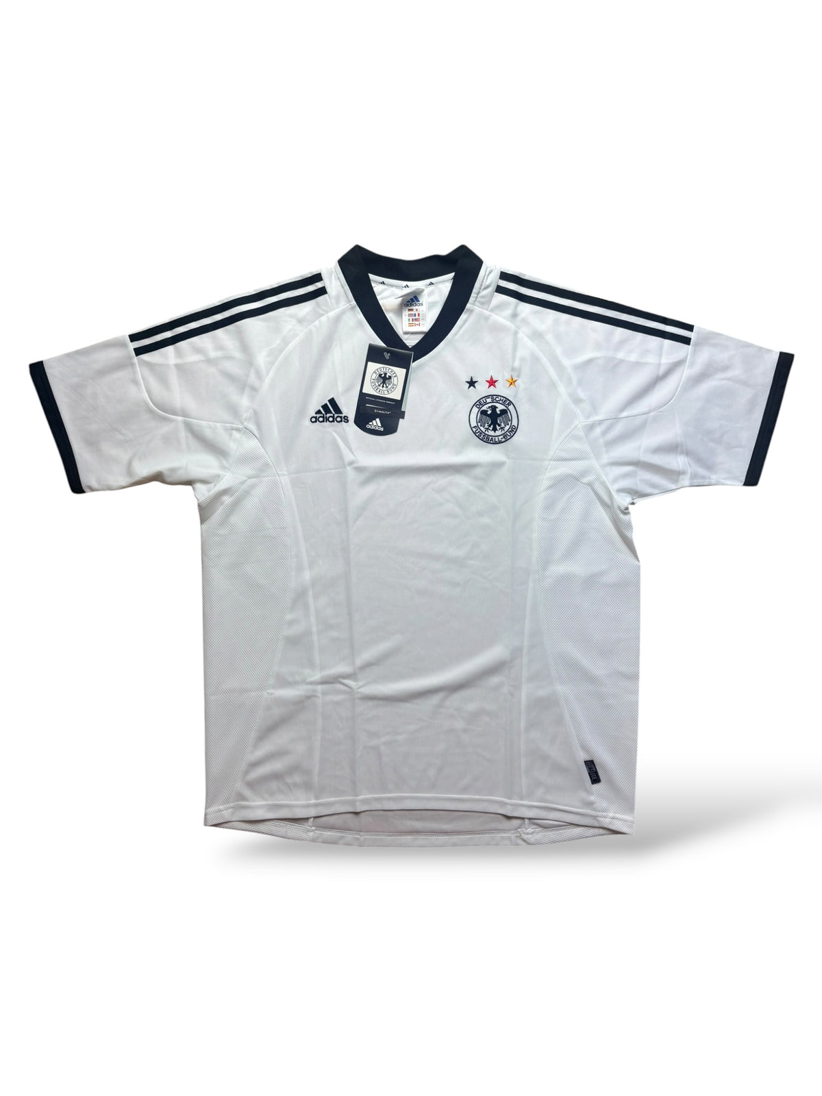 DFB 2002 Heimtrikot mit Tags Deutschland Gr. L – Bild 1