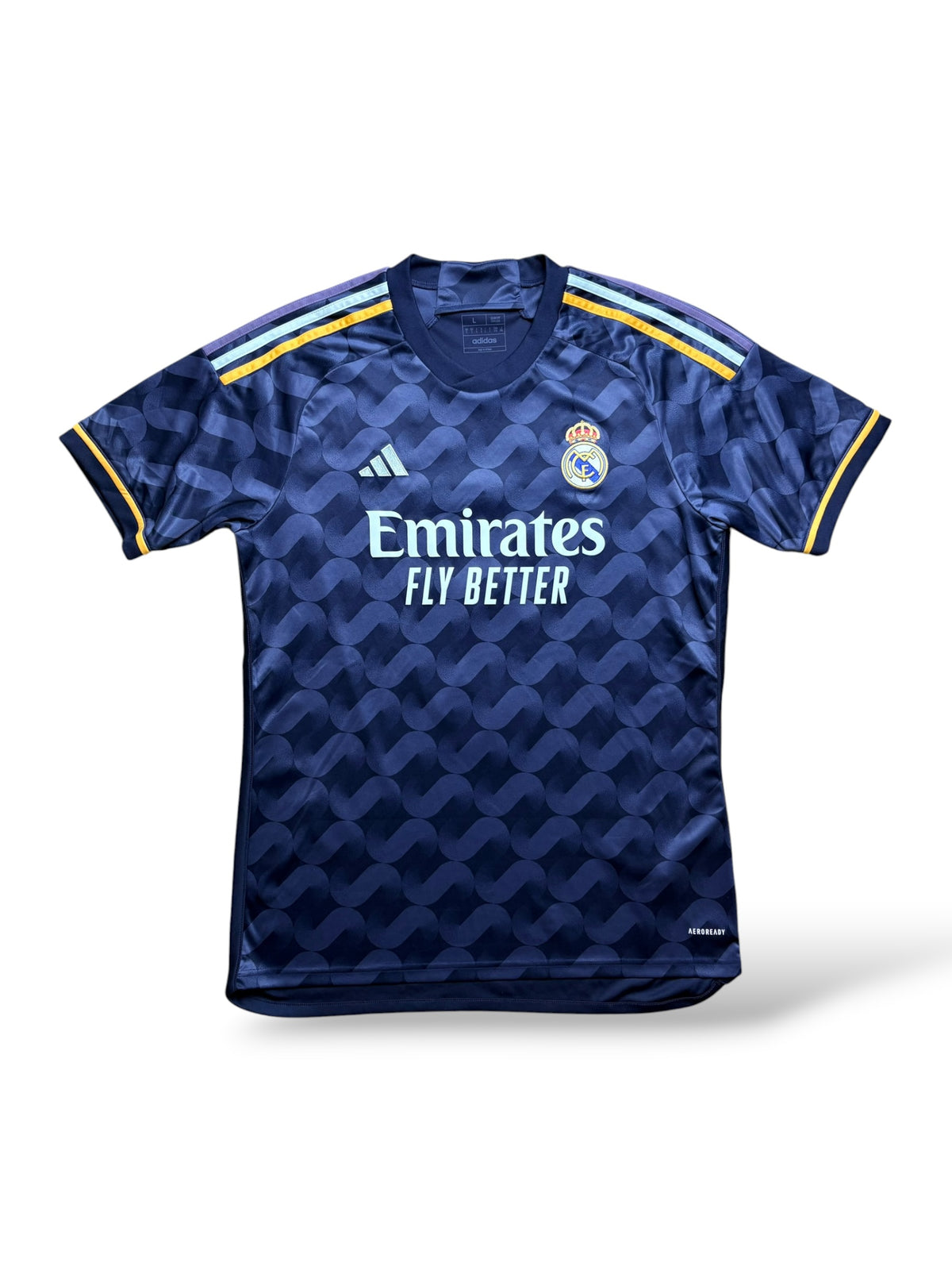Real Madrid 2023-24 Auswärtstrikot Bellingham 5 Gr. L – Bild 2