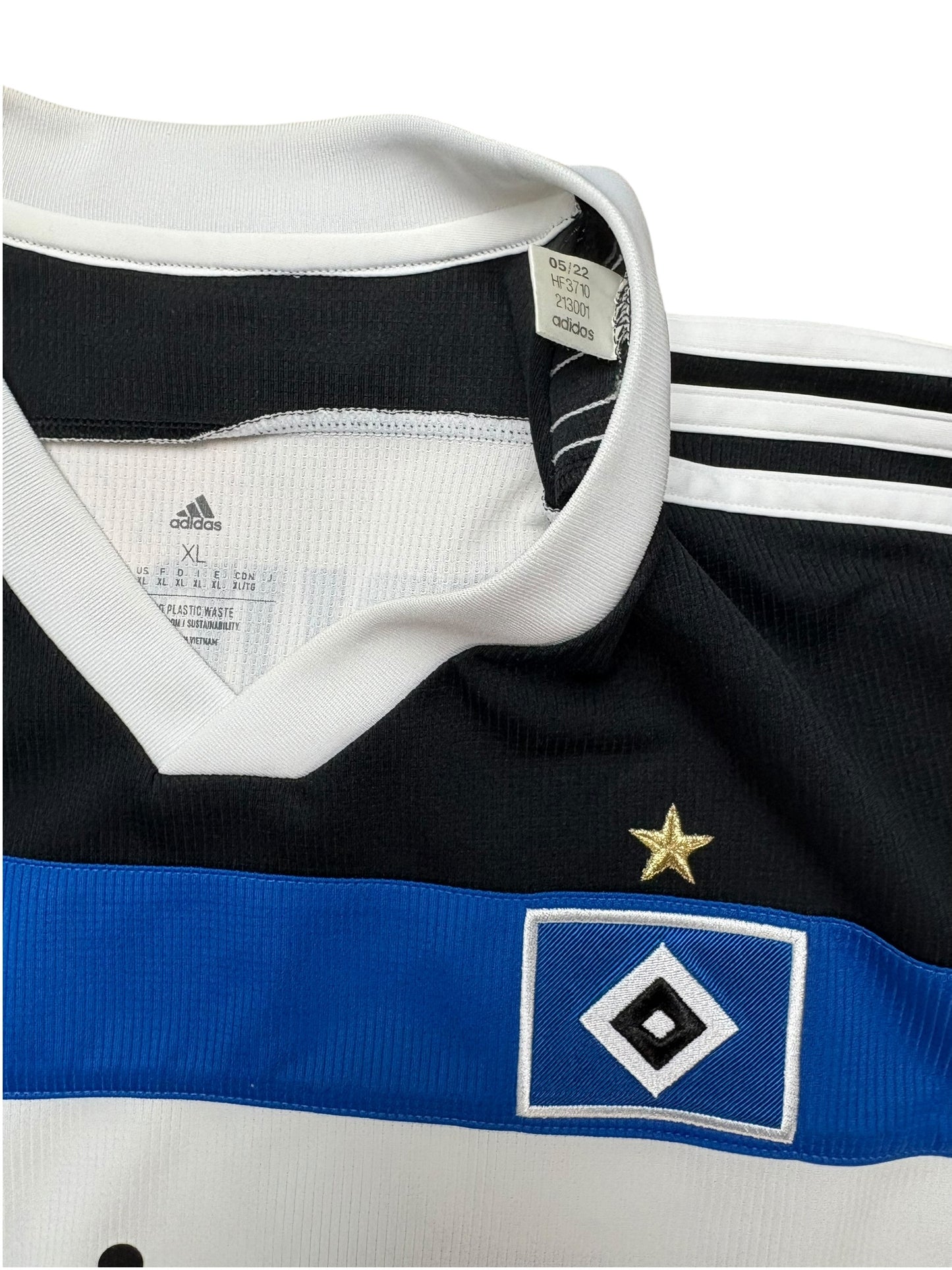 Adidas HSV 2022-23 Heimtrikot Gr. XL 33 Katterbach Hamburger SV