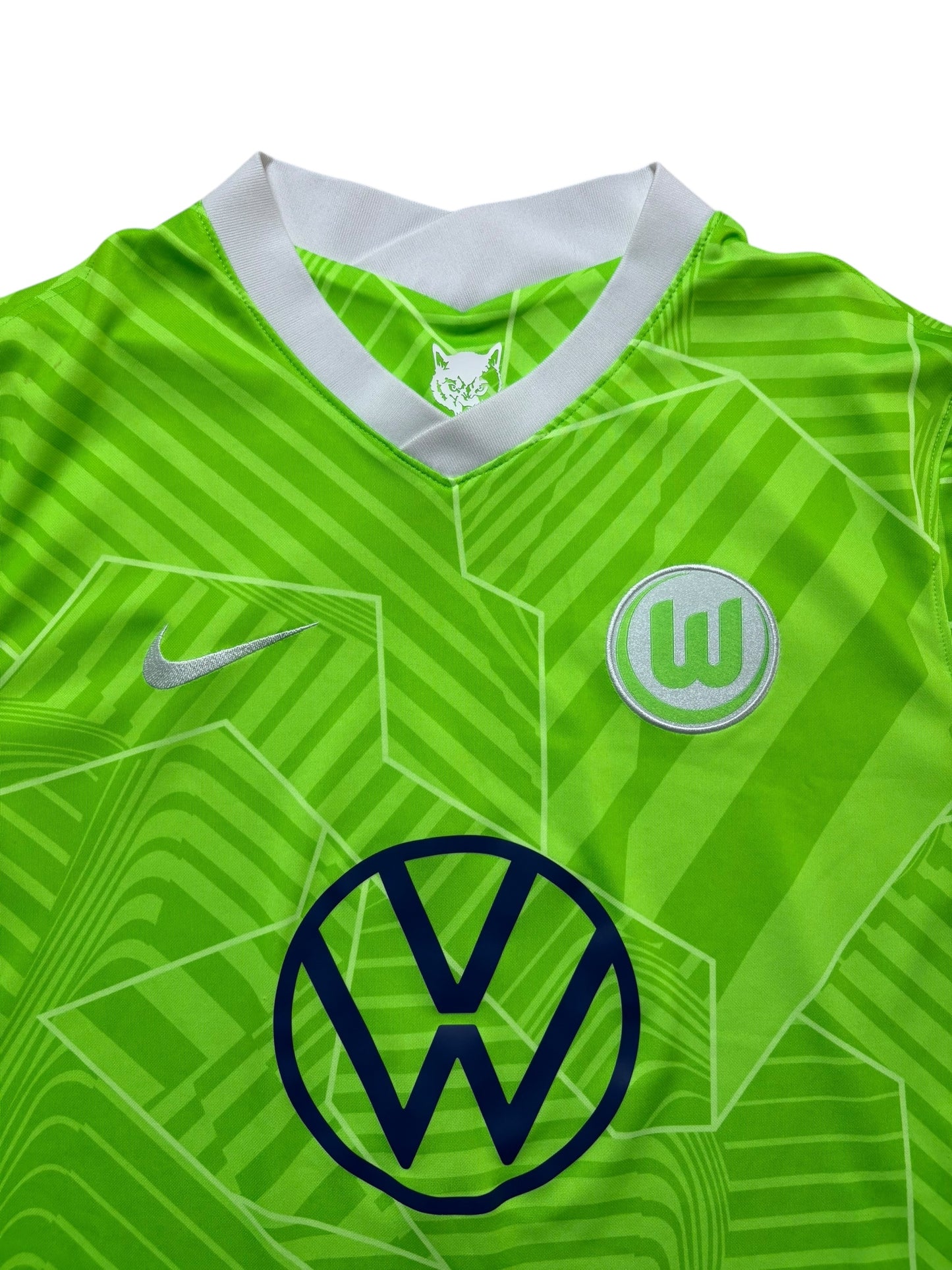 Nike VfL Wolfsburg 2021-22 Heimtrikot Gr. XL Grün