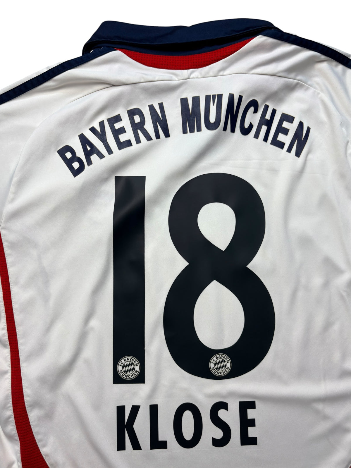 FC Bayern München 2006-08 Auswärtstrikot Miro Klose 18 Gr. XL – Bild 4