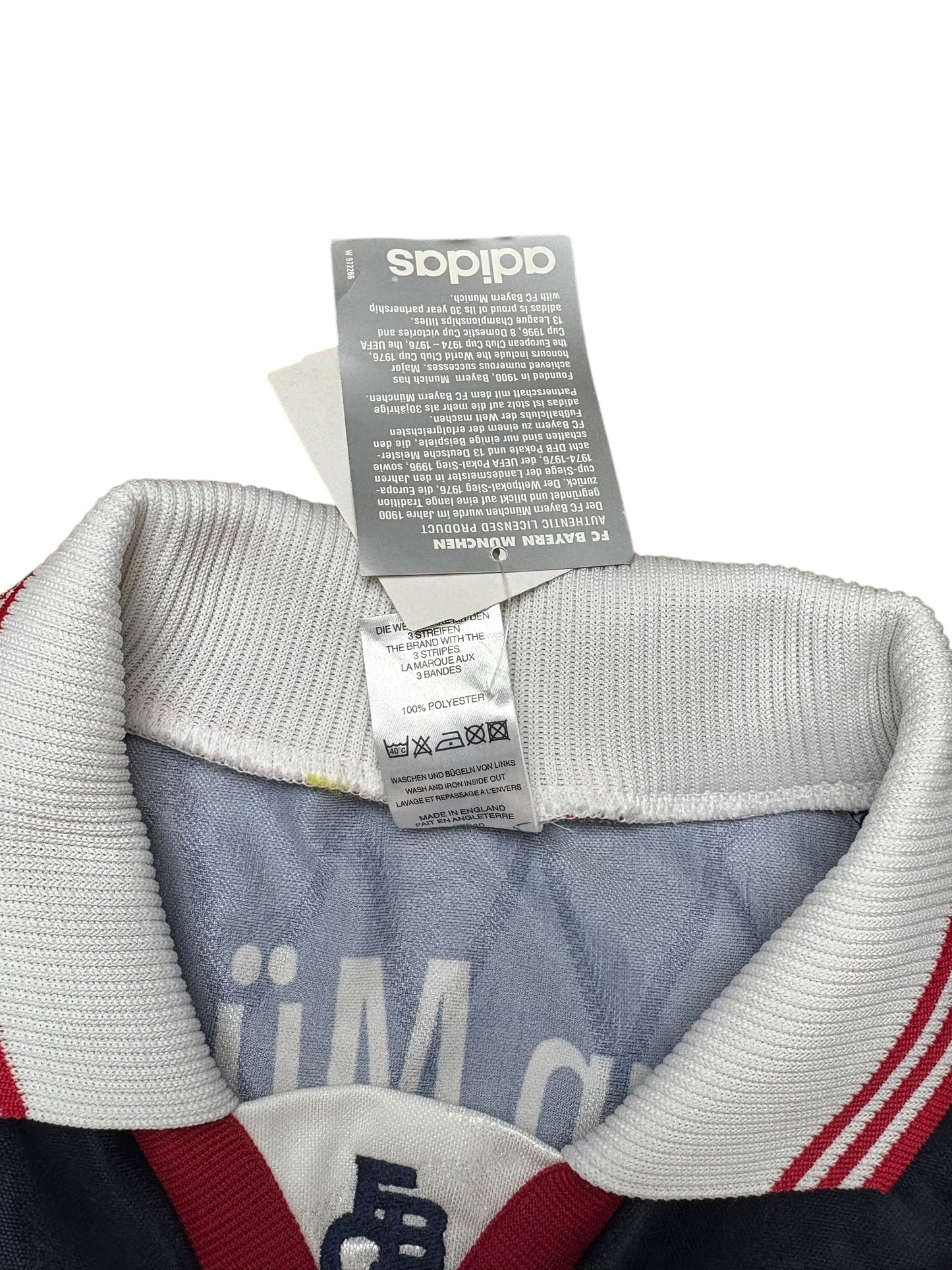 Adidas FC Bayern München 1997-99 Heimtrikot Neu Gr. L