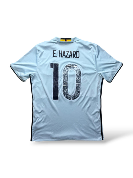 Belgien 2016 Auswärtstrikot Eden Hazard 10 Gr. L