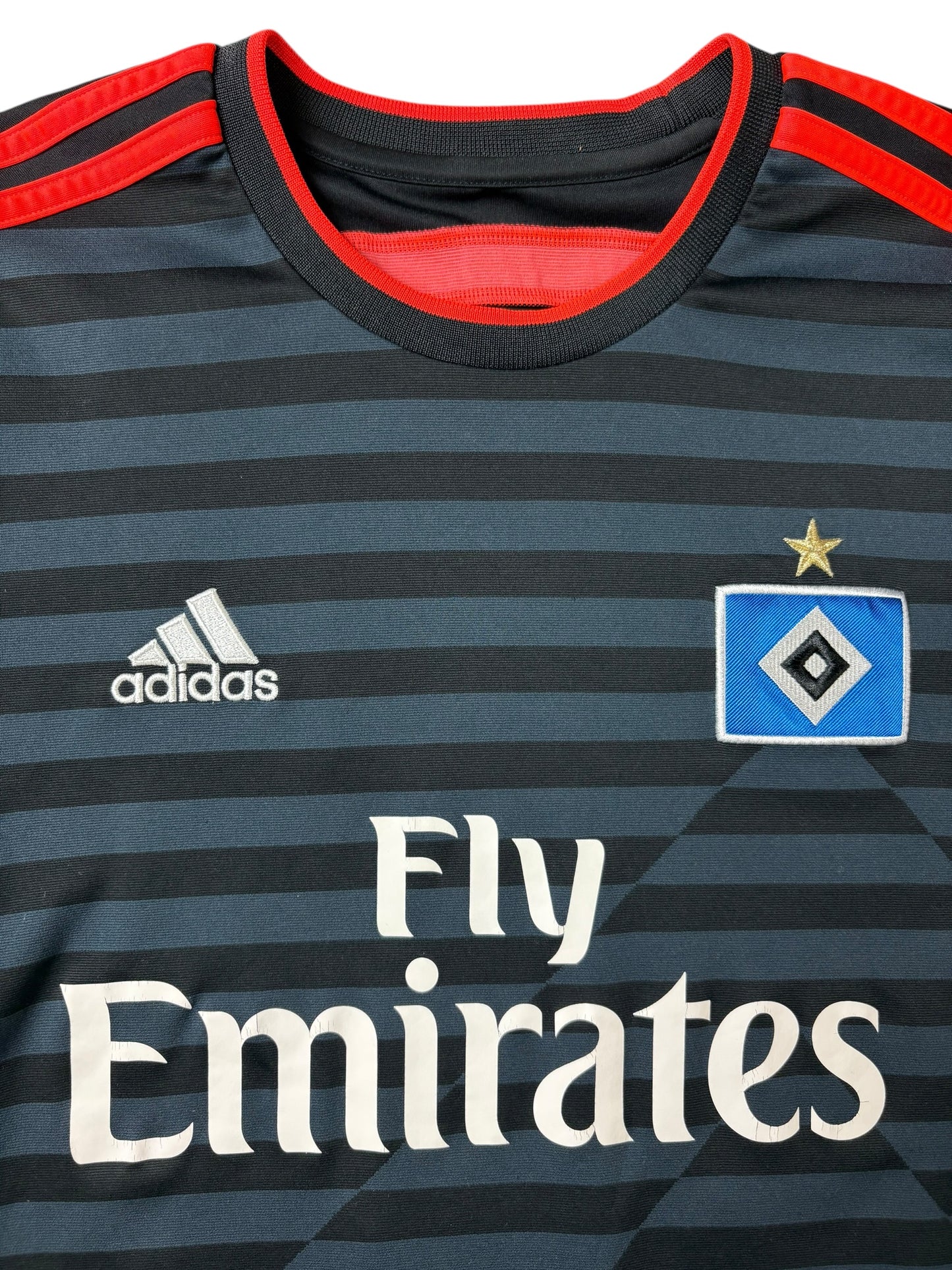 Adidas HSV 2014-15 Auswärts-Trikot 10 Lasogga signiert Gr. M Hamburger SV