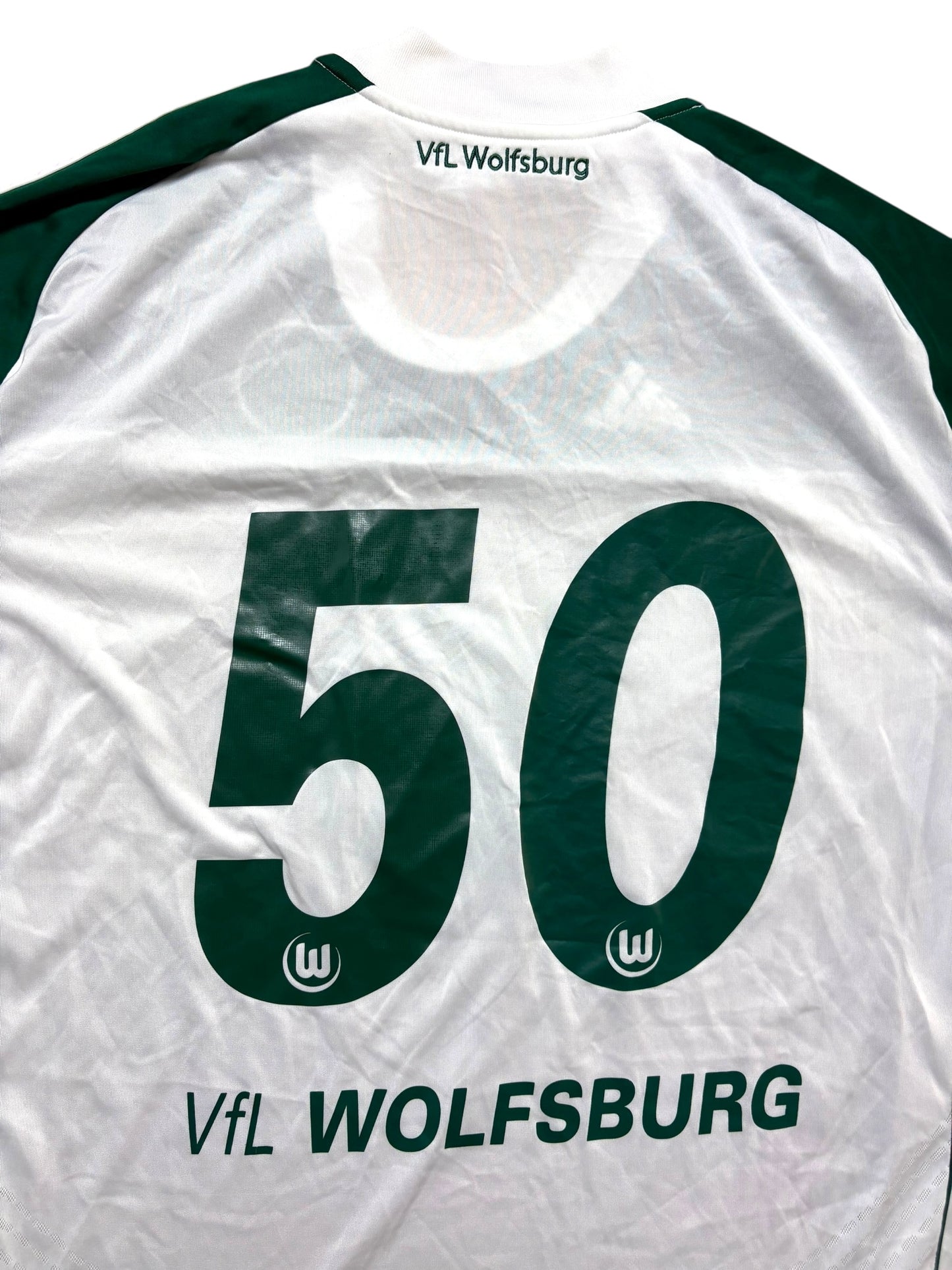 Adidas VfL Wolfsburg 2010-11 Heimtrikot Nr. 50 Gr. XXL