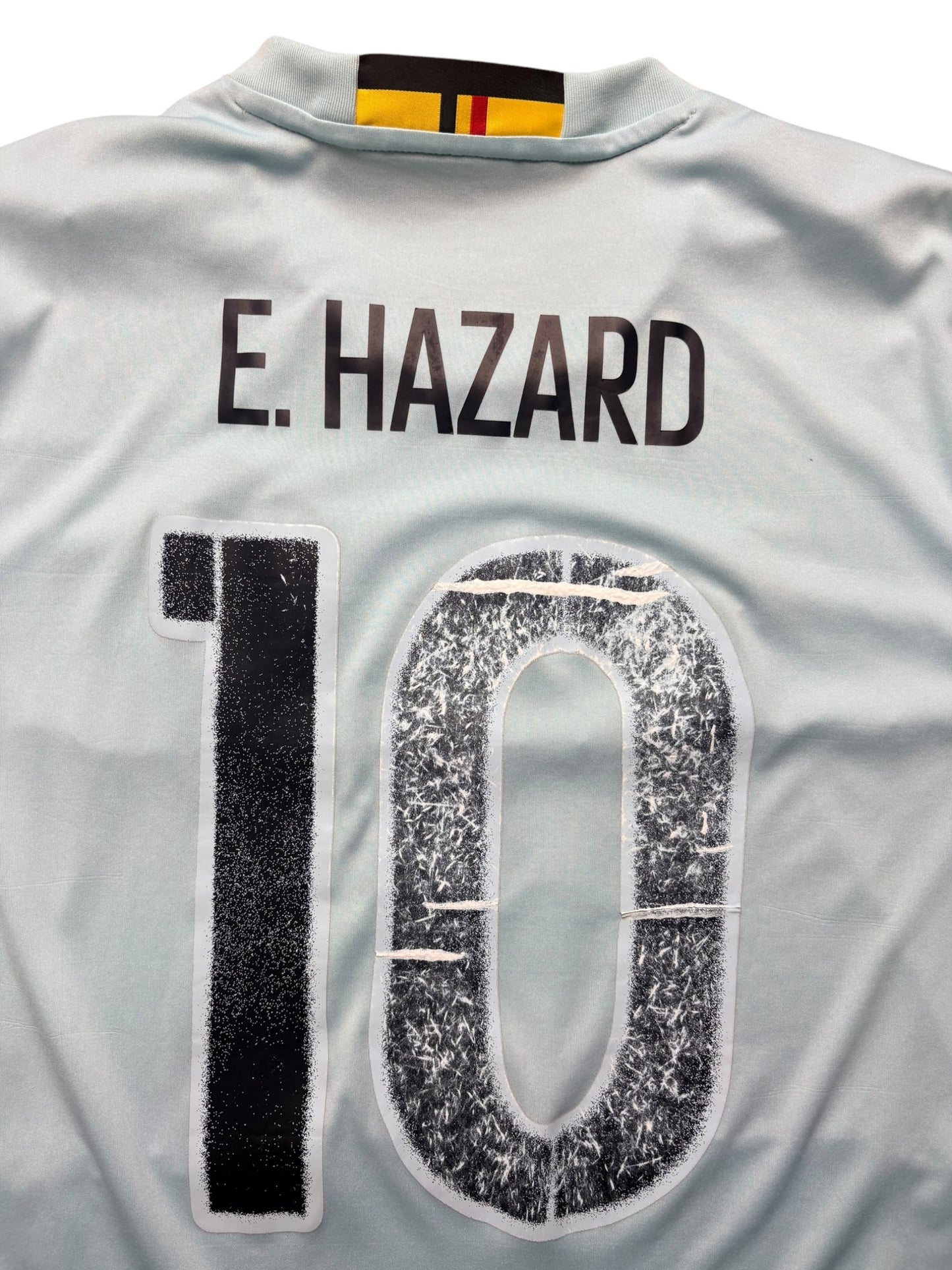 Belgien 2016 Auswärtstrikot Eden Hazard 10 Gr. L