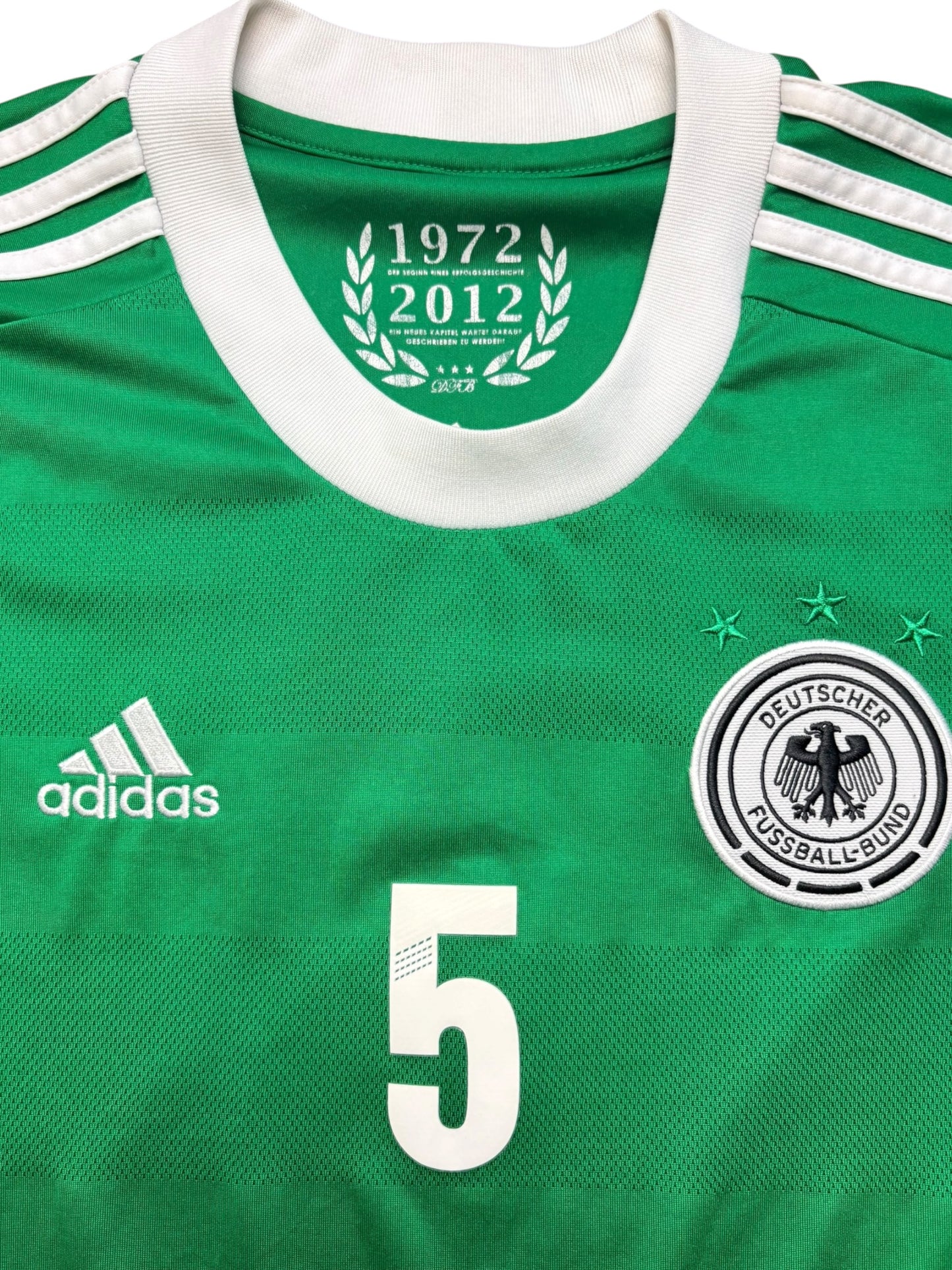 DFB 2012 Auswärtstrikot Beckenbauer 5 Gr. M Deutschland