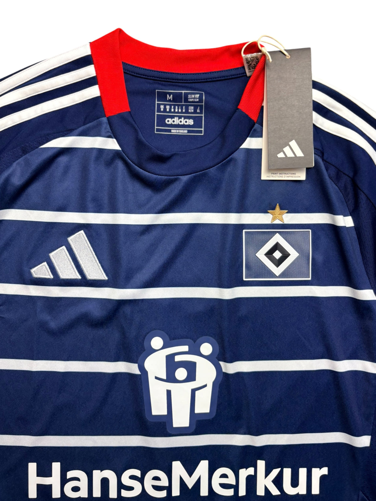 HSV 2024-25 Auswärtstrikot Dompe 7 mit Tags Gr. M Hamburger SV – Bild 6