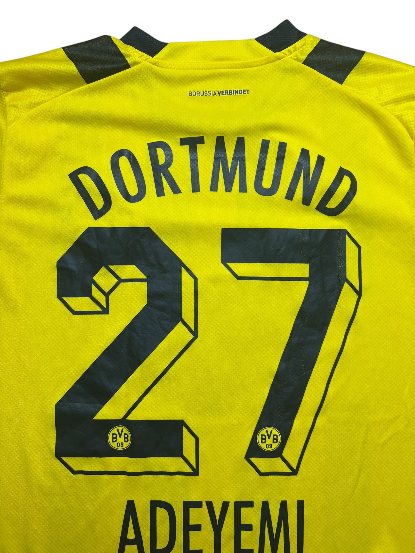 Puma Borussia Dortmund 2022-23 Heimtrikot 27 Adeyemi Gr. L BVB