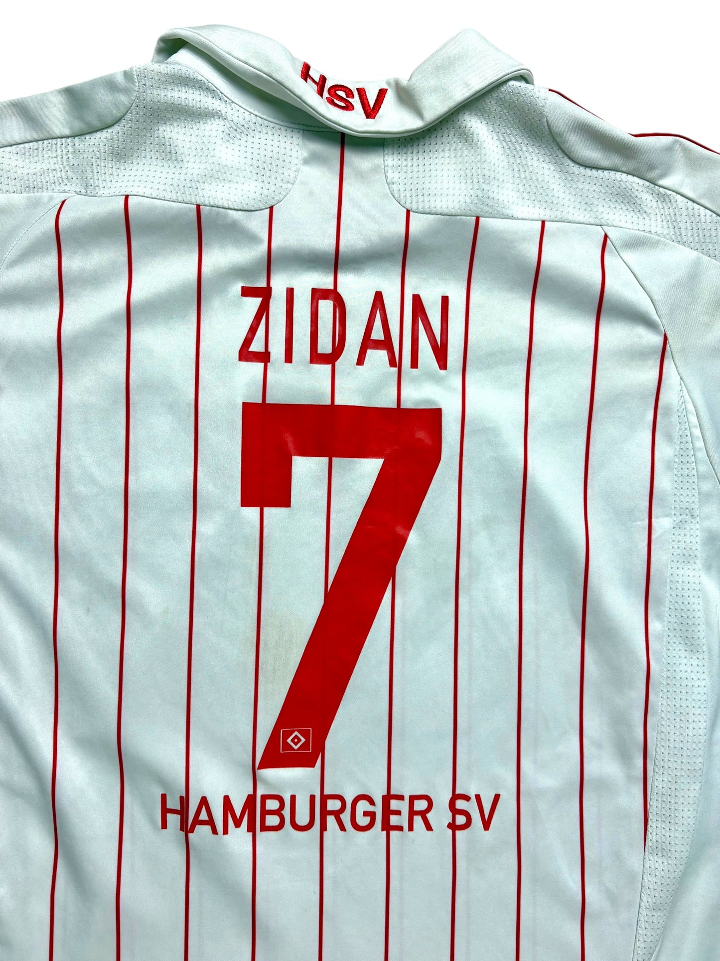Adidas HSV 2007-09 Heimtrikot 7 Zidan Gr. M Hamburger SV
