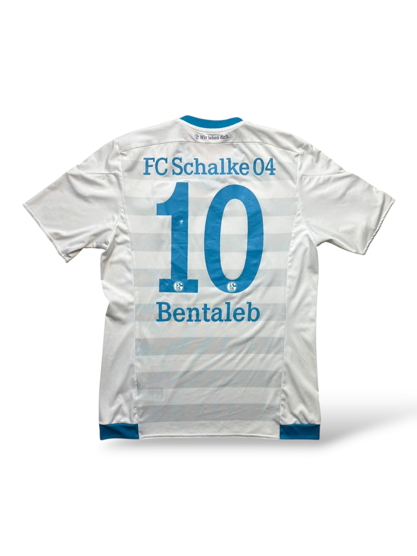 Adidas FC Schalke 04 2015-17 Auswärts Trikot 10 Bentaleb Gr. M