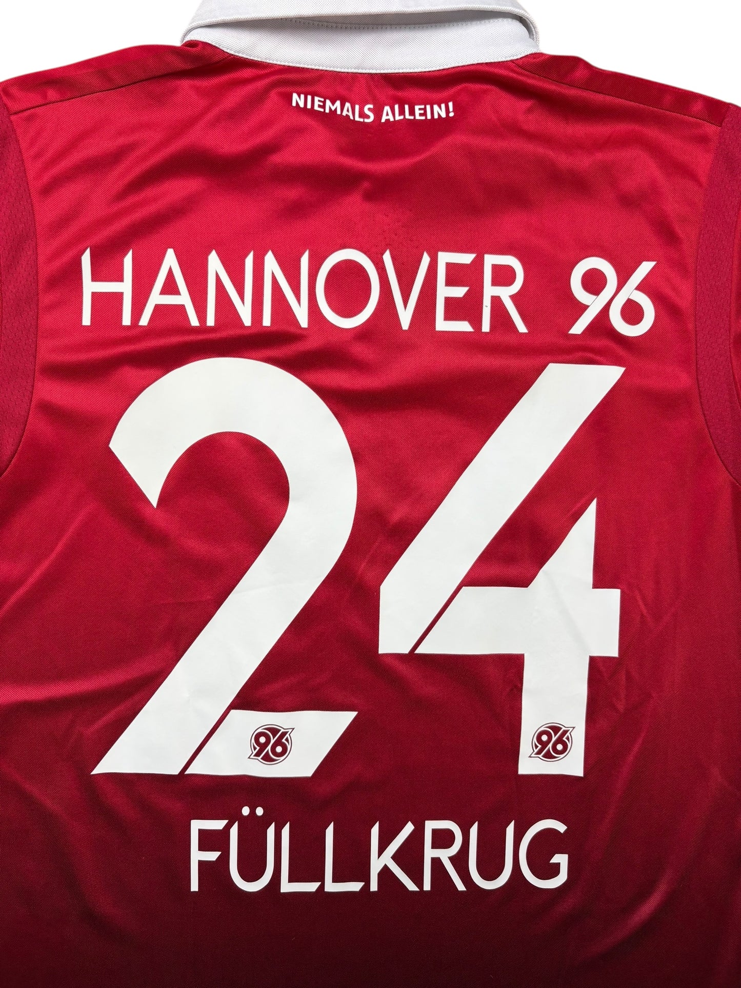 Jako Hannover 96 2017-18 Heim Trikot Gr. L 24 Füllkrug