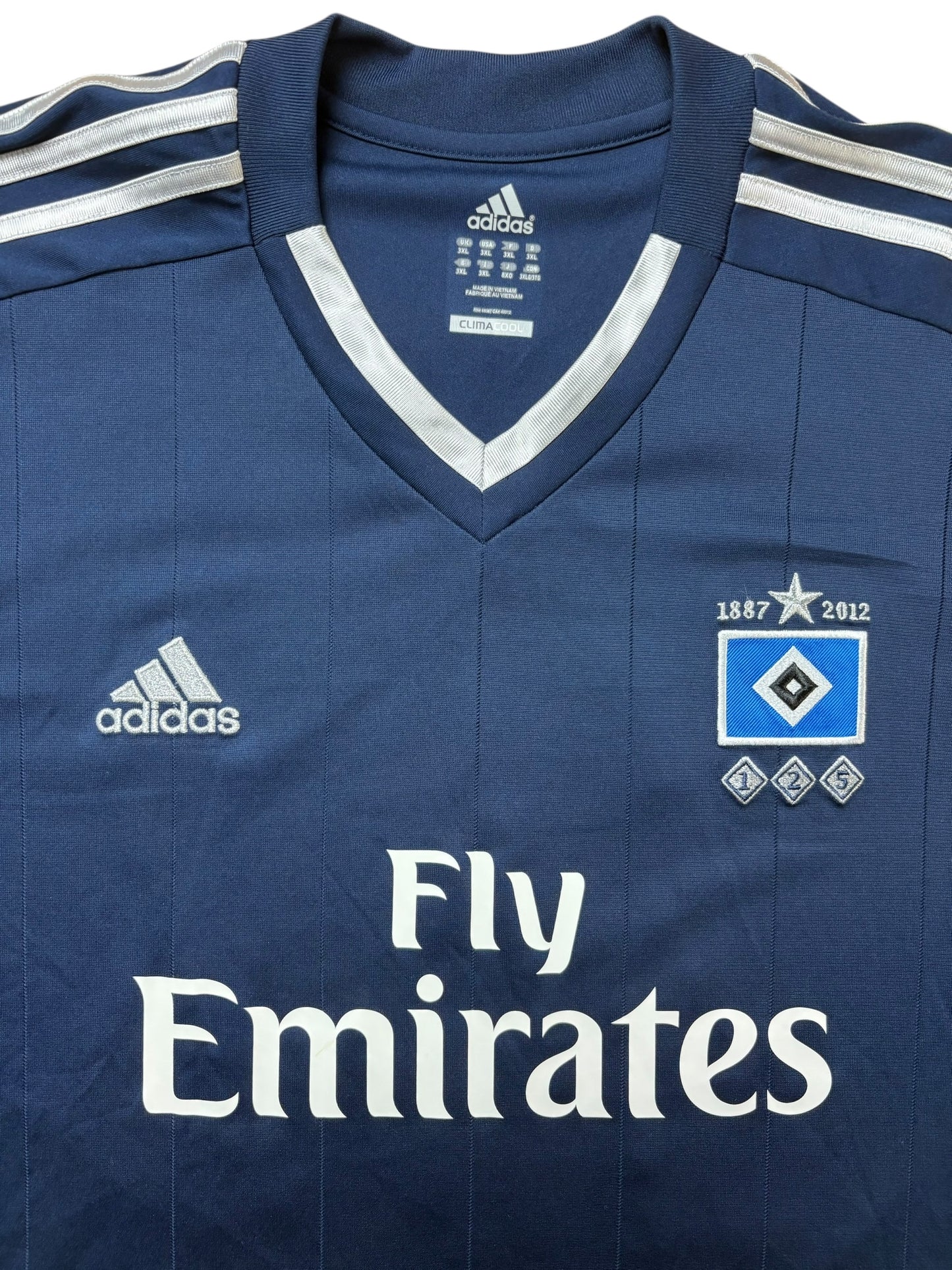 Adidas HSV 2012-13 Auswärts Trikot 3XL Van der Vaart 23 Hamburger SV
