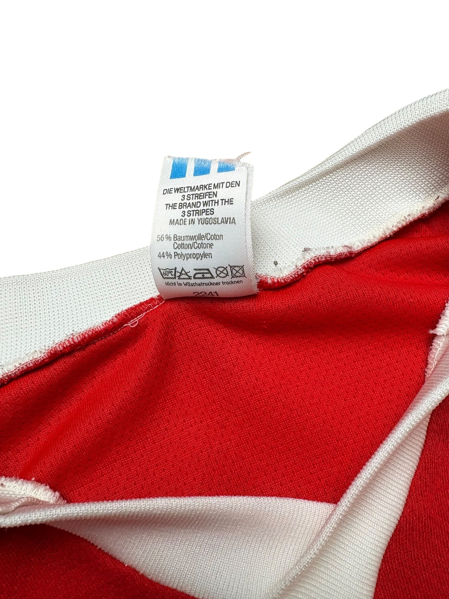 Adidas HSV 1988-89 Auswärts-Trikot Gr. M 4 Dietmar Jakobs Hamburger SV