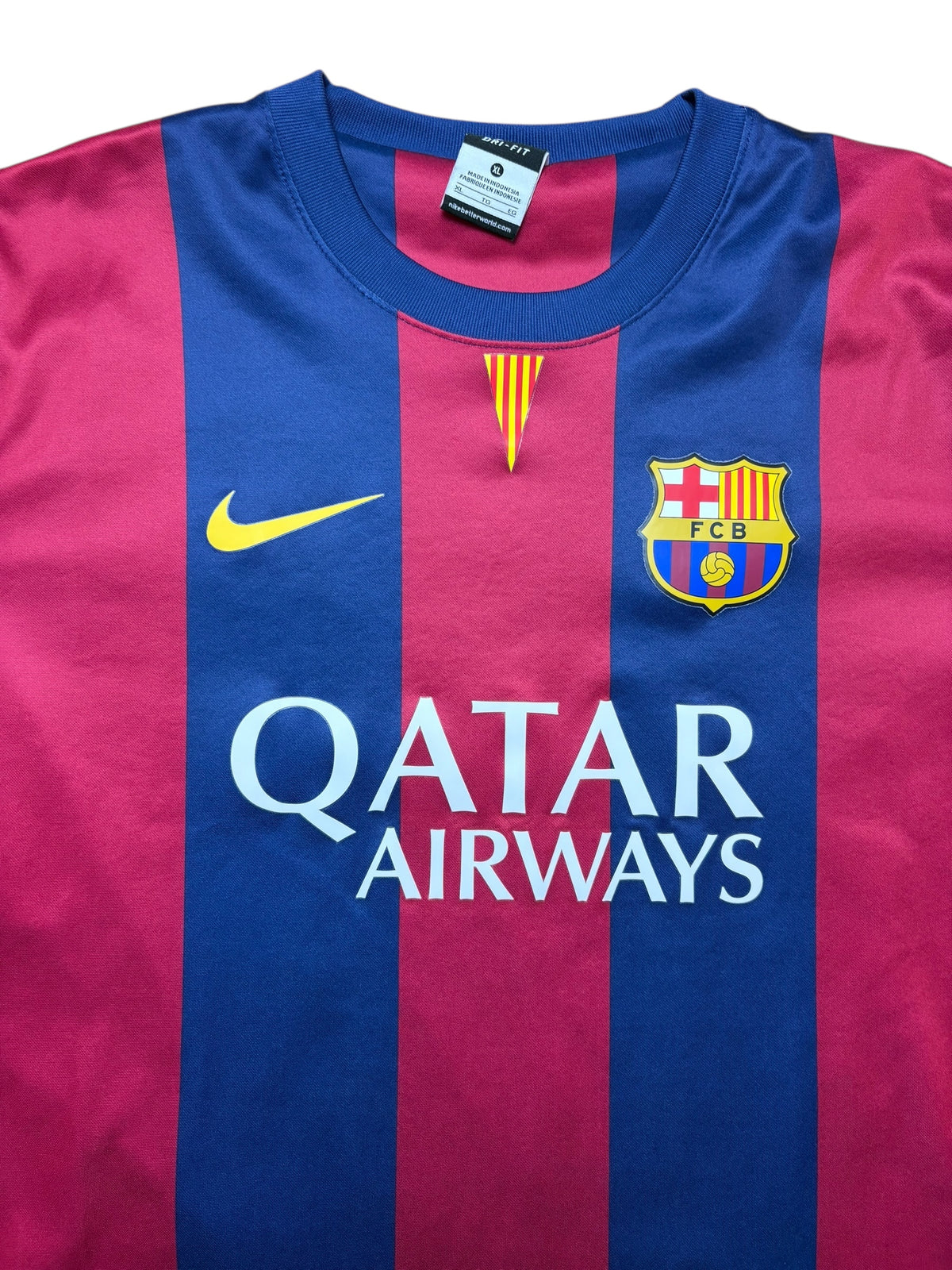 Nike Fc Barcelona 2014-15 Heimtrikot Messi 10 Gr. XL – Bild 3