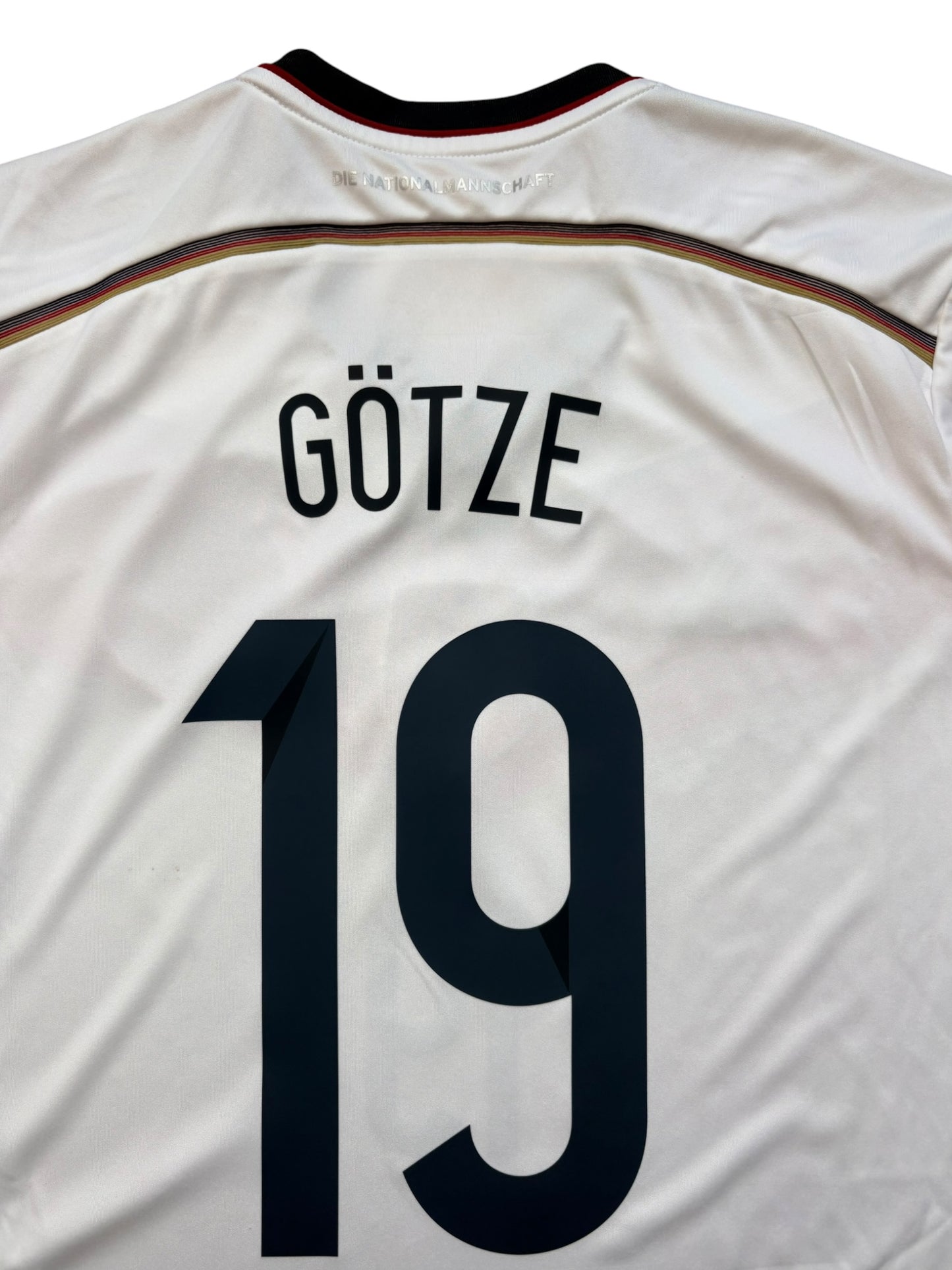 DFB 2014 Heimtrikot Götze 19 Gr. XL Deutschland 4 Sterne