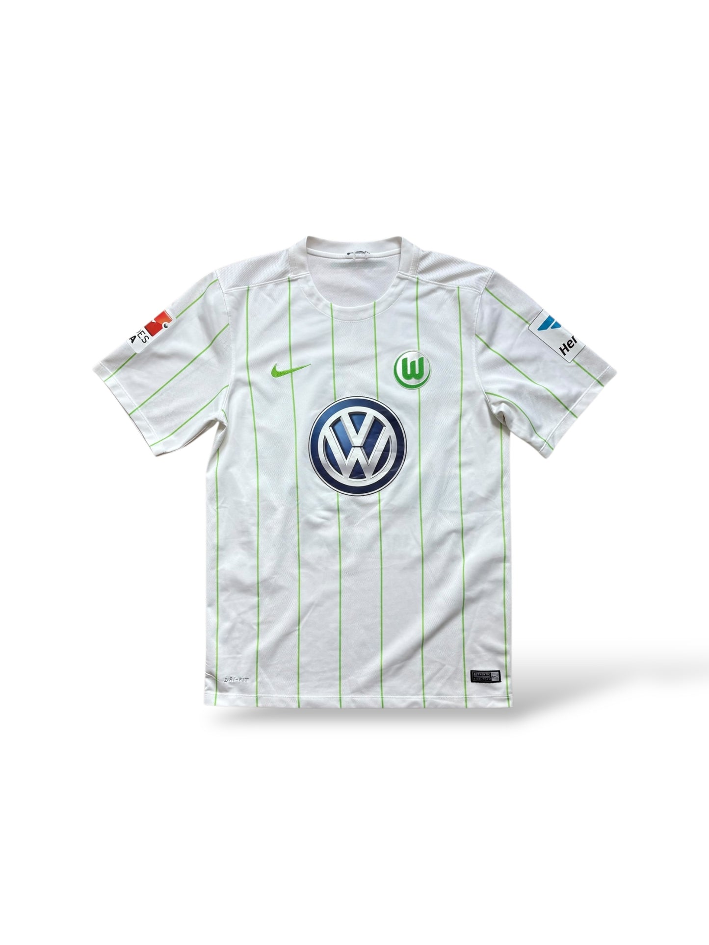 Nike VfL Wolfsburg 2016-17 Auswärts Trikot Gr. M 33 Mario Gomez