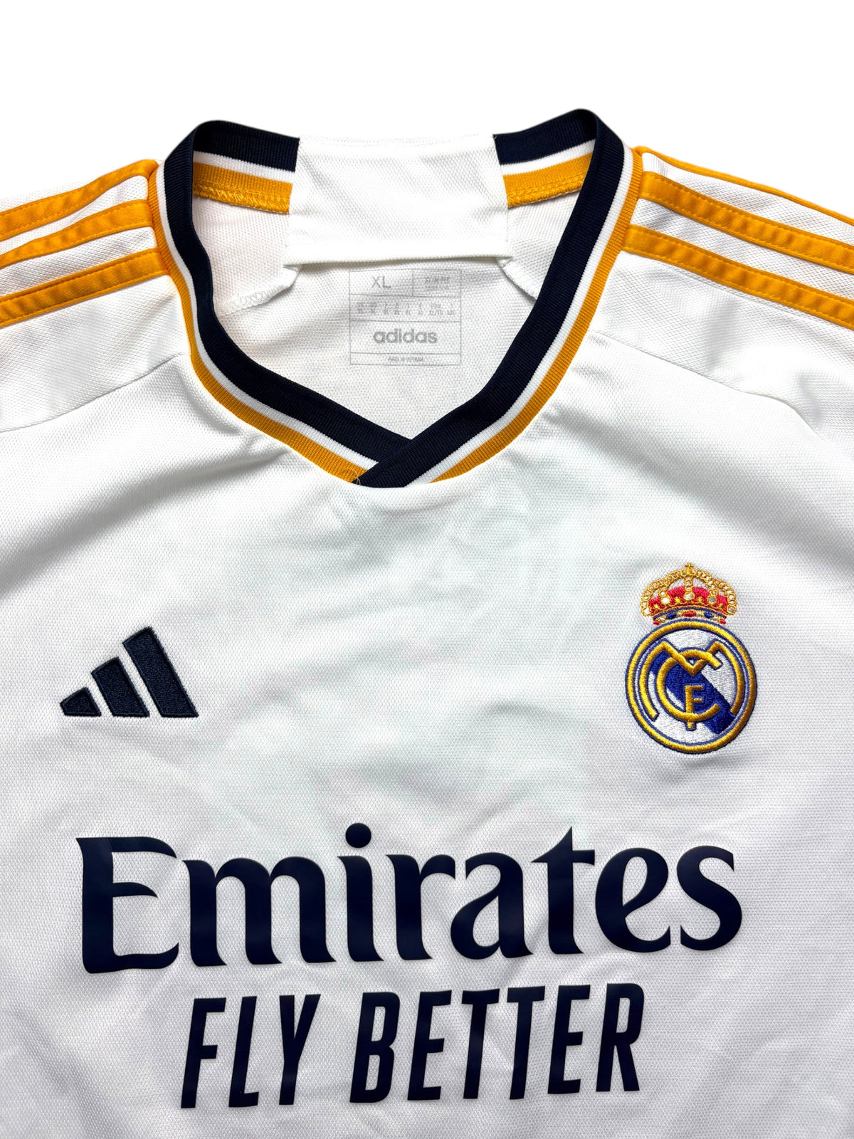 Real Madrid 2023-24 Heimtrikot Vinicius Jr. 7 Gr. XL – Bild 3