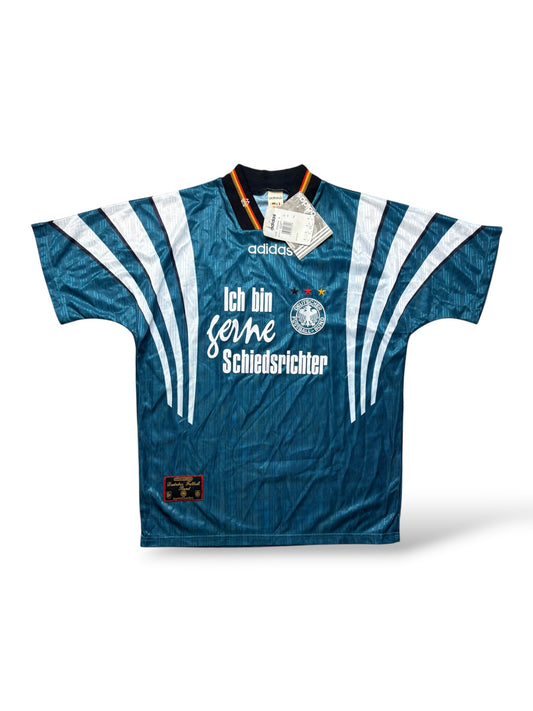 DFB 1996 Auswärtstrikot Gr. M Neu mit Tags Sondertrikot für Schiedrichter Deutschland