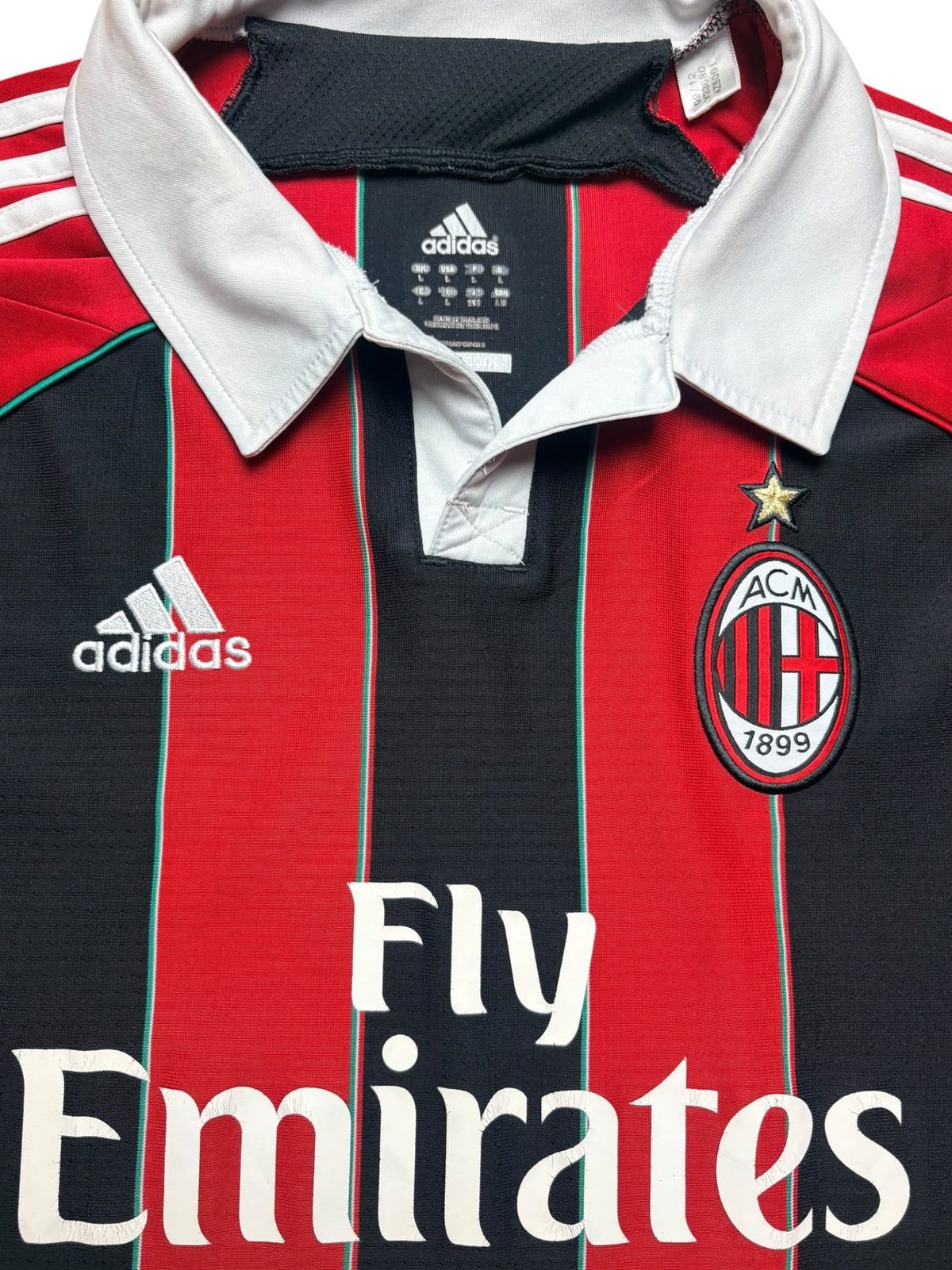 AC Milan 2012-13 Heimtrikot Gr. L – Bild 3