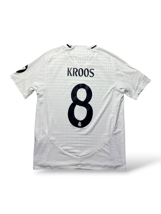 Real Madrid 2024-25 Heimtrikot Kroos 8 Spielerversion Gr. L – Bild 1
