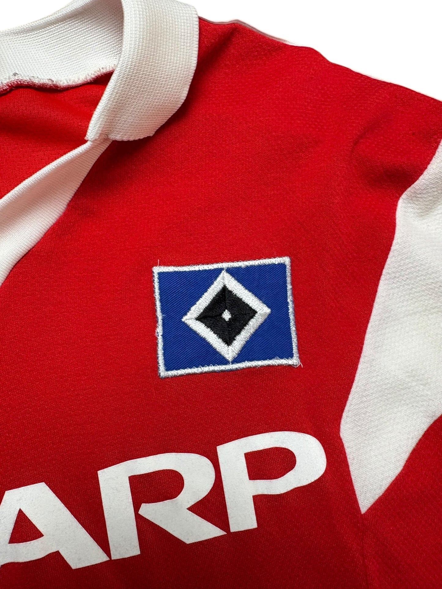 Adidas HSV 1988-89 Auswärts-Trikot Gr. M 4 Dietmar Jakobs Hamburger SV