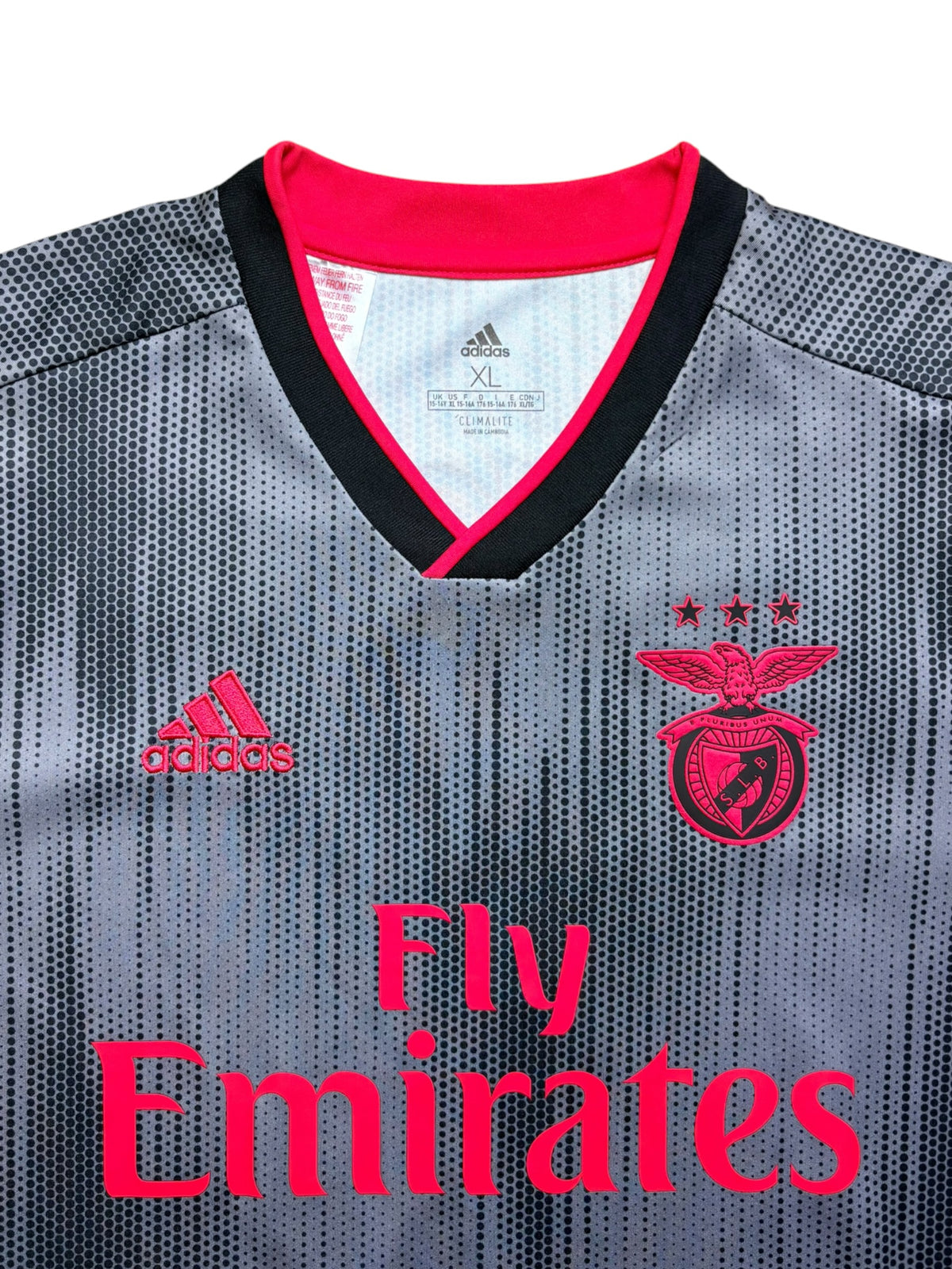 Benfica Lissabon 2019-20 Auswärtstrikot Gr. 176 (ähnlich S) – Bild 3