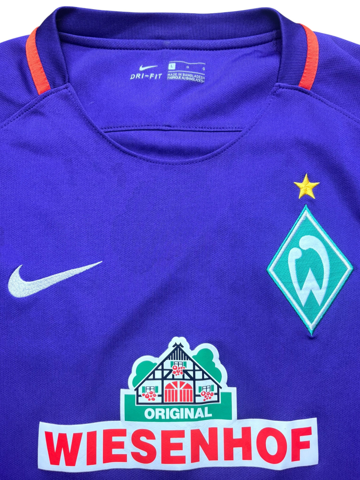 SV Werder Bremen 2016-17 Auswärtstrikot Gr. L – Bild 3