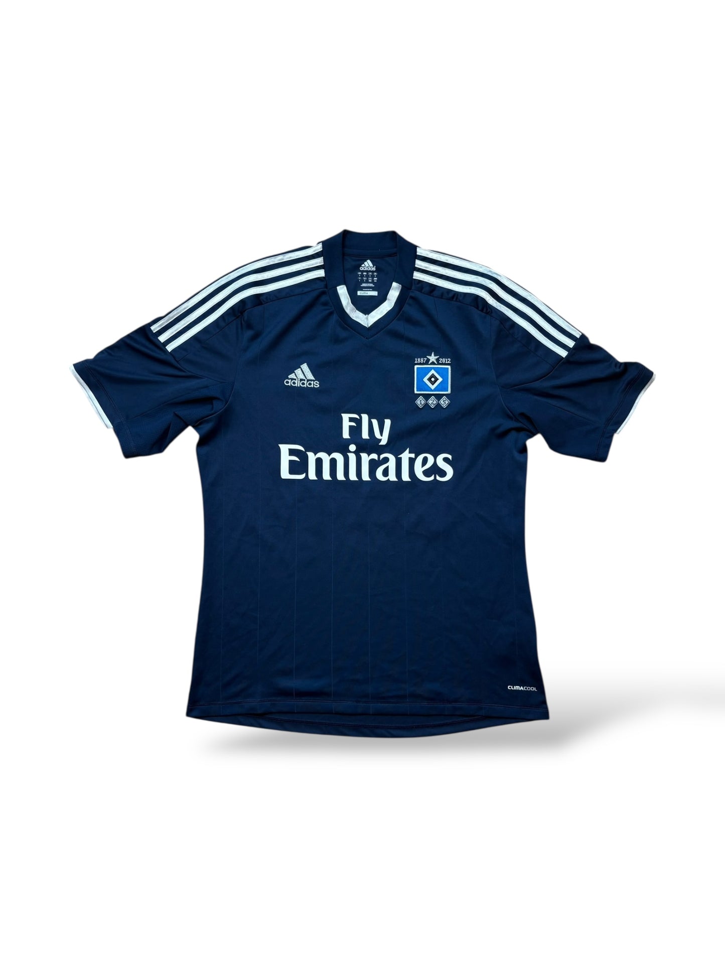 Adidas HSV 2012-13 Auswärts Trikot Gr. L 23 Van der Vaart Hamburger SV