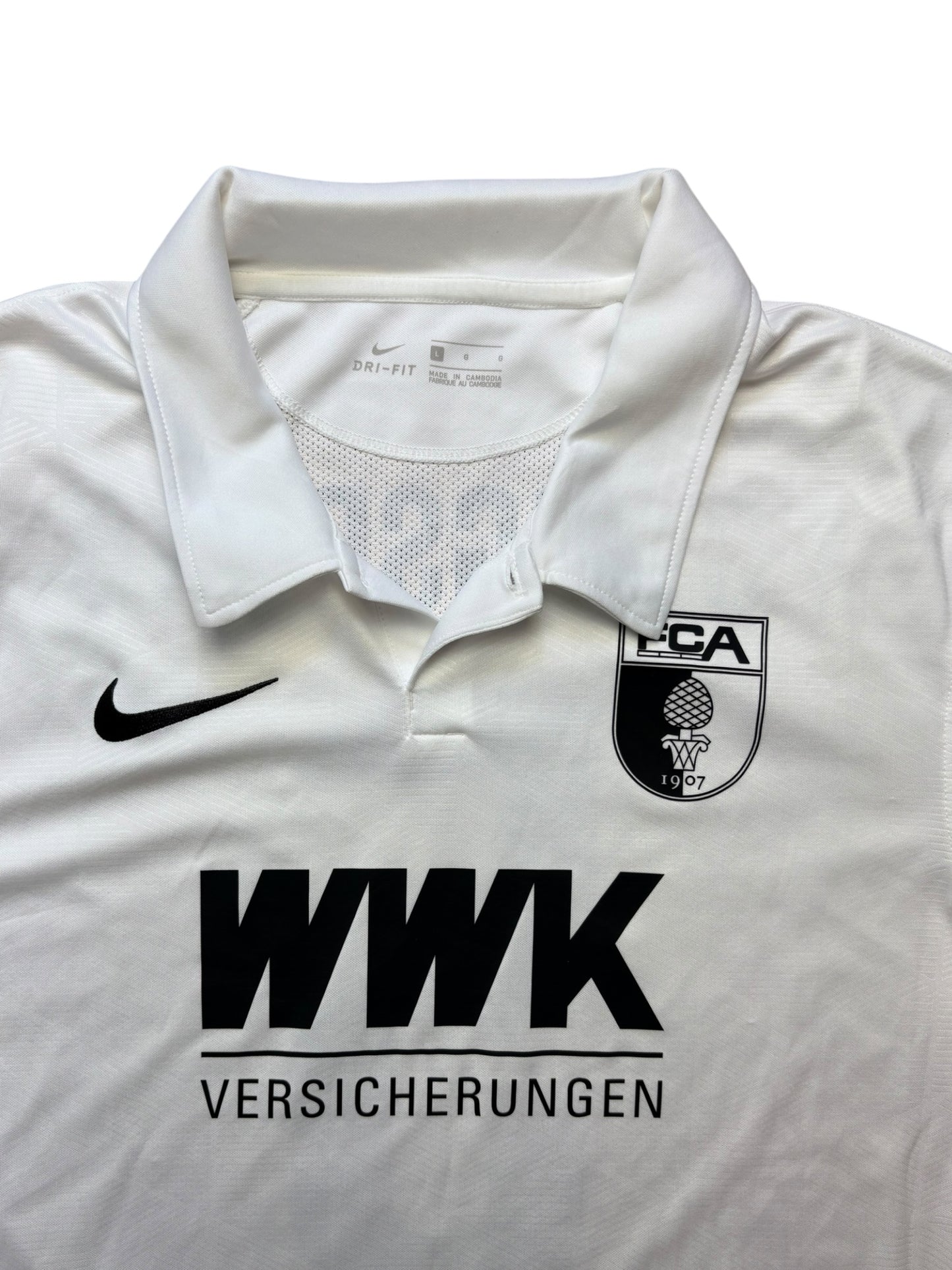 Fc Augsburg 2020-21 Heimtrikot Suchy 5  Gr. L