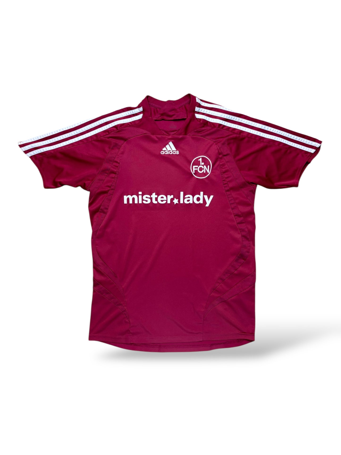 Adidas 1. FC Nürnberg 2007-08 Heimtrikot Gr. 176 (wie S)