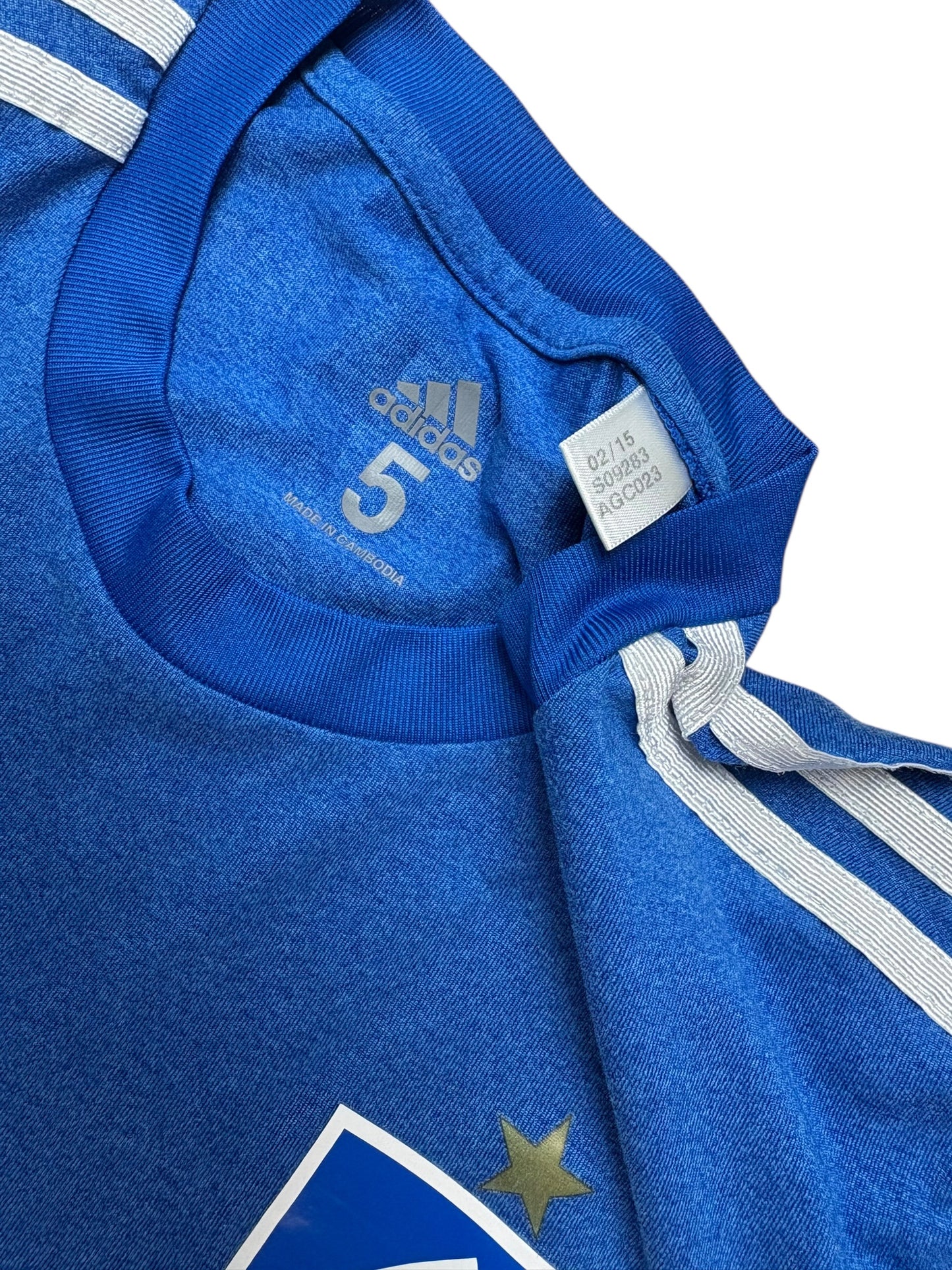 Adidas HSV 2015-16 Auswärtstrikot Gr. 5 (S/M) 23 Halilovic Spielerversion