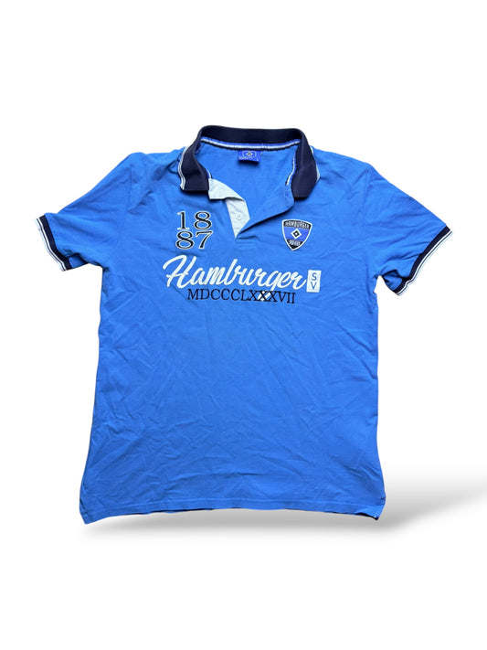 HSV Poloshirt Blau Gr. L Hamburger SV – Bild 1