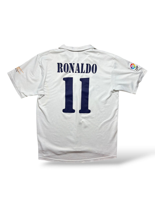 Real Madrid 2002-03 Heimtrikot Ronaldo 11 R9 Gr. S – Bild 1