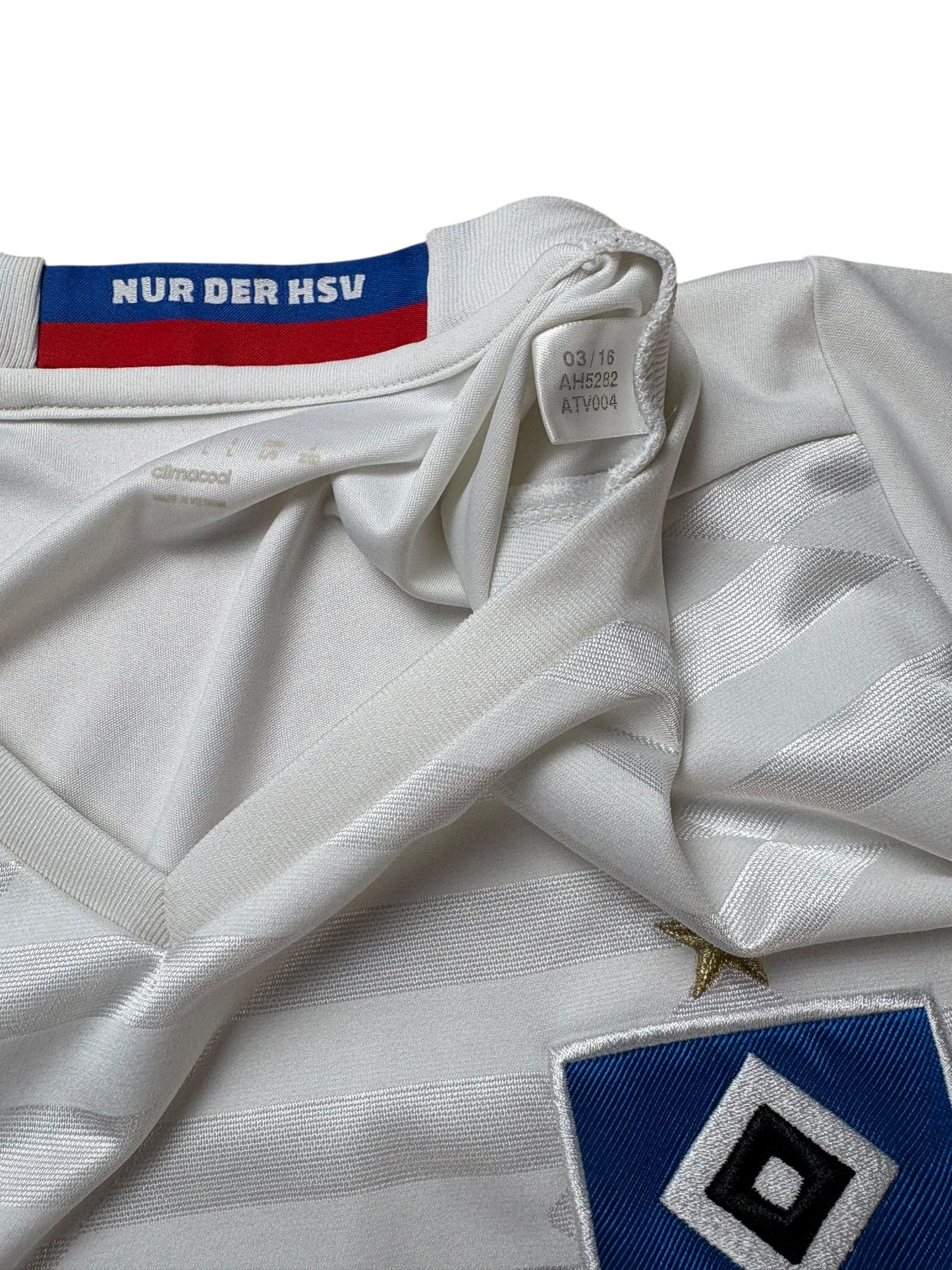 Adidas HSV 2016-17 Heimtrikot Gr. L Hamburger SV